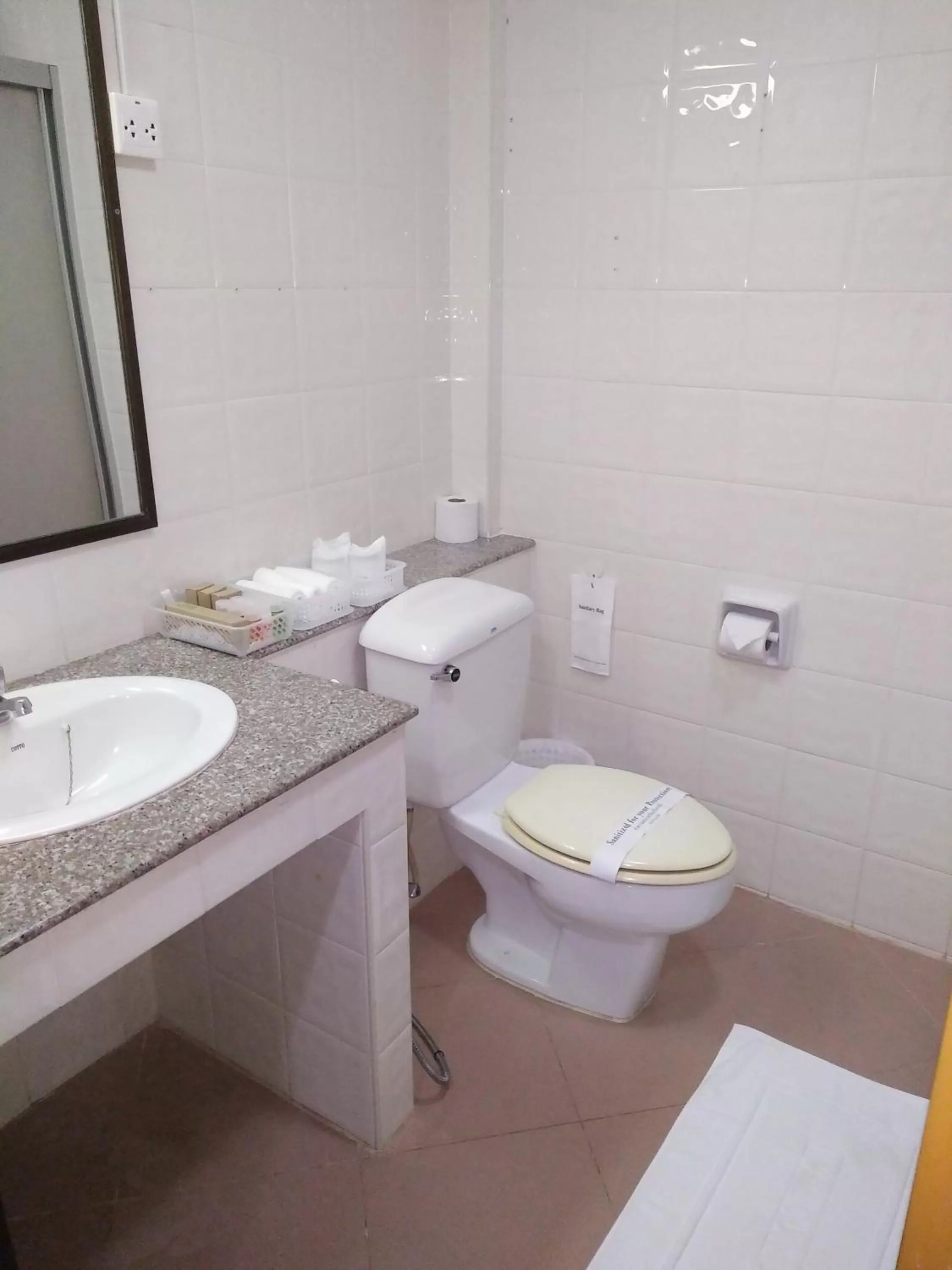 Toilet in Birds and Bees Resort