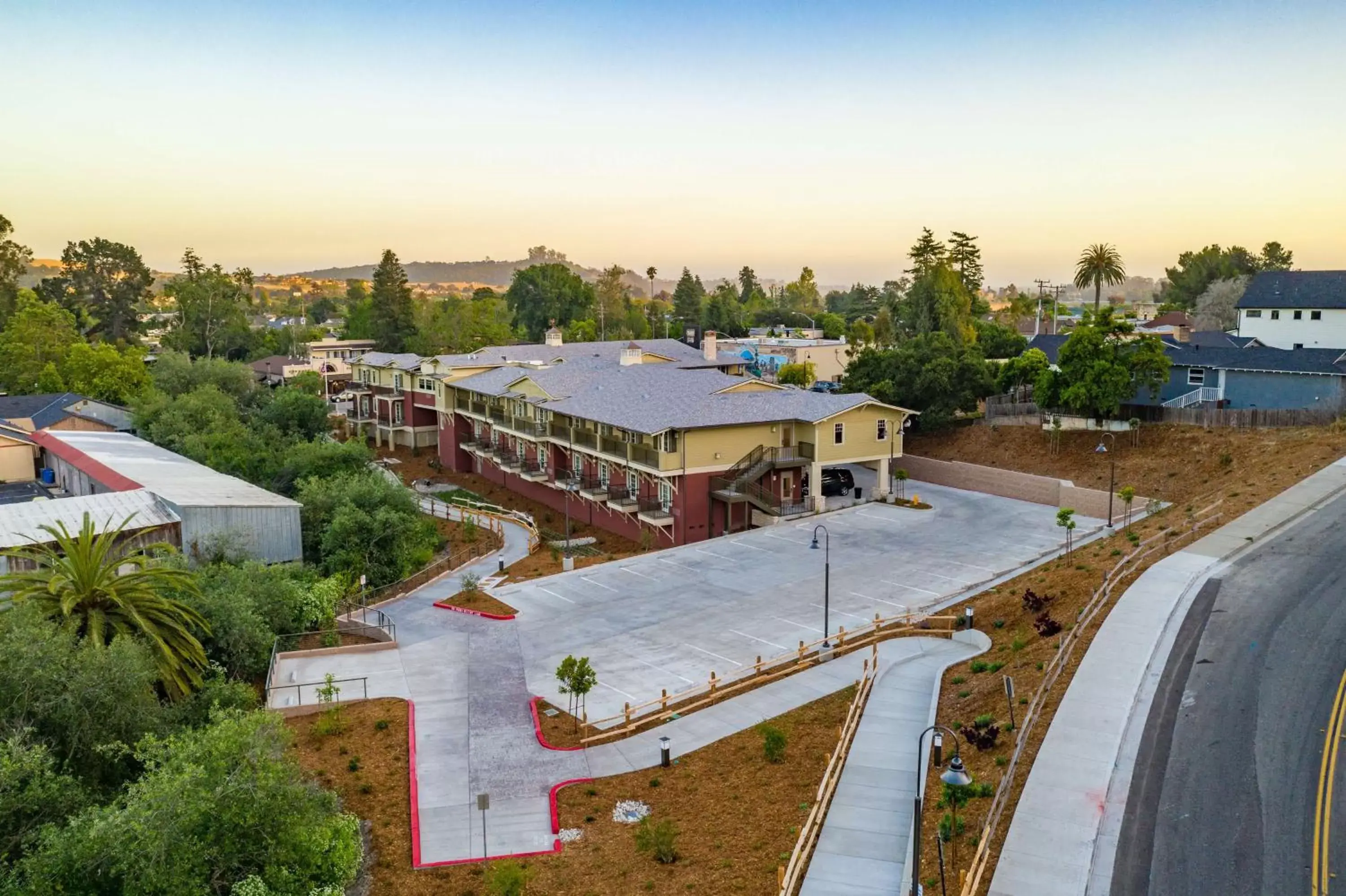 Property building, Bird's-eye View in The Agrarian Hotel; Best Western Signature Collection