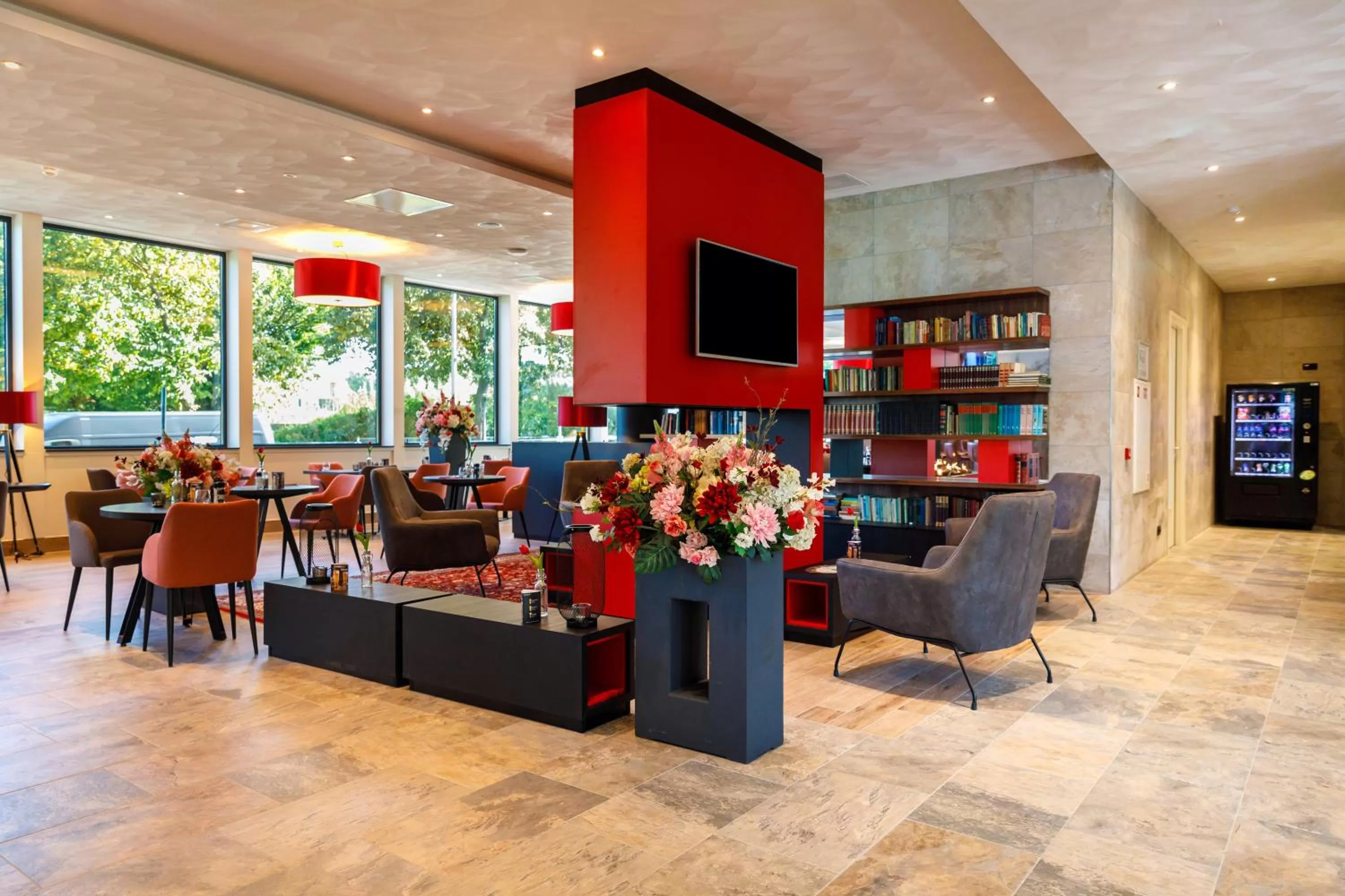 Lobby or reception in Bastion Hotel Nijmegen