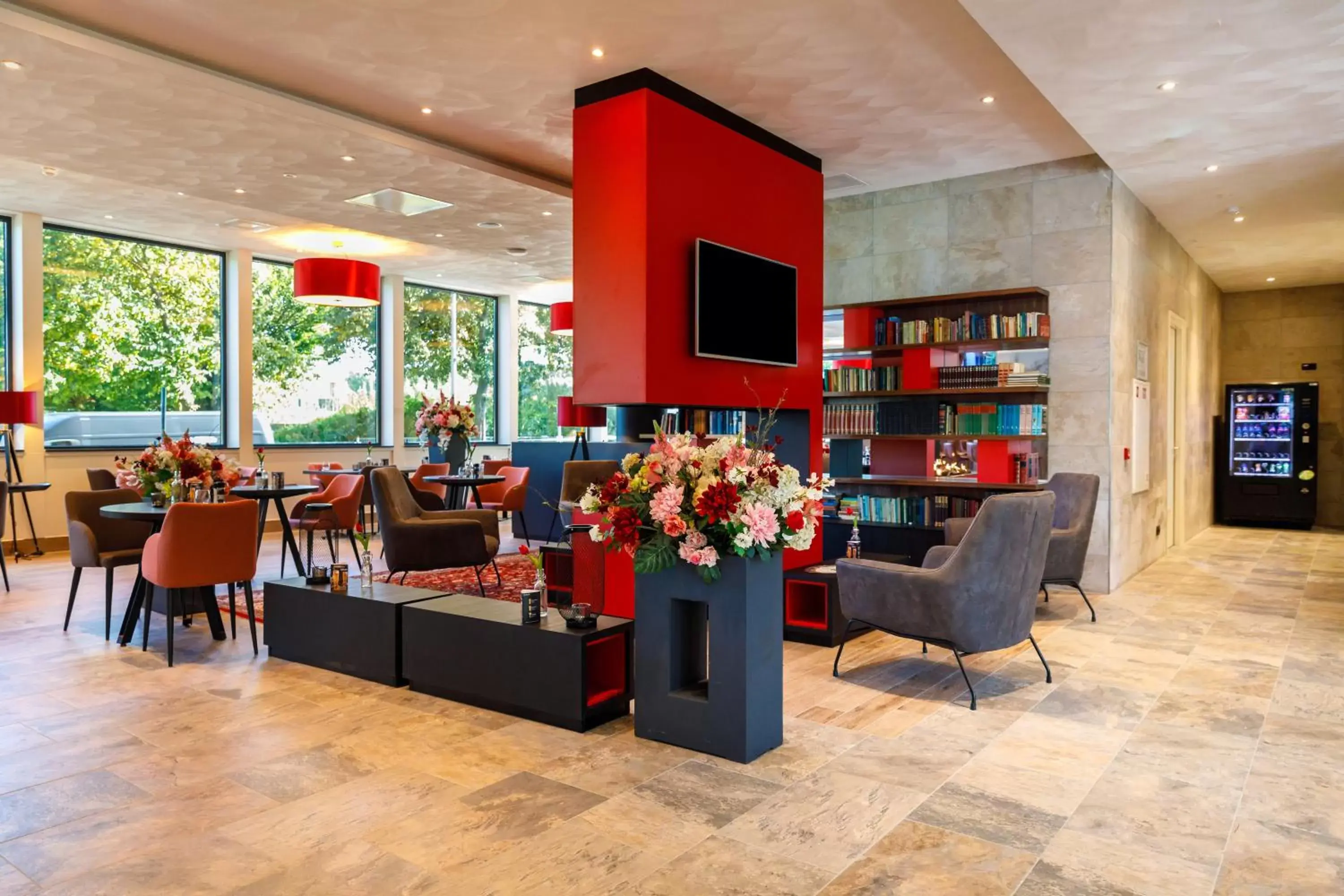 Lobby or reception, Restaurant/Places to Eat in Bastion Hotel Nijmegen