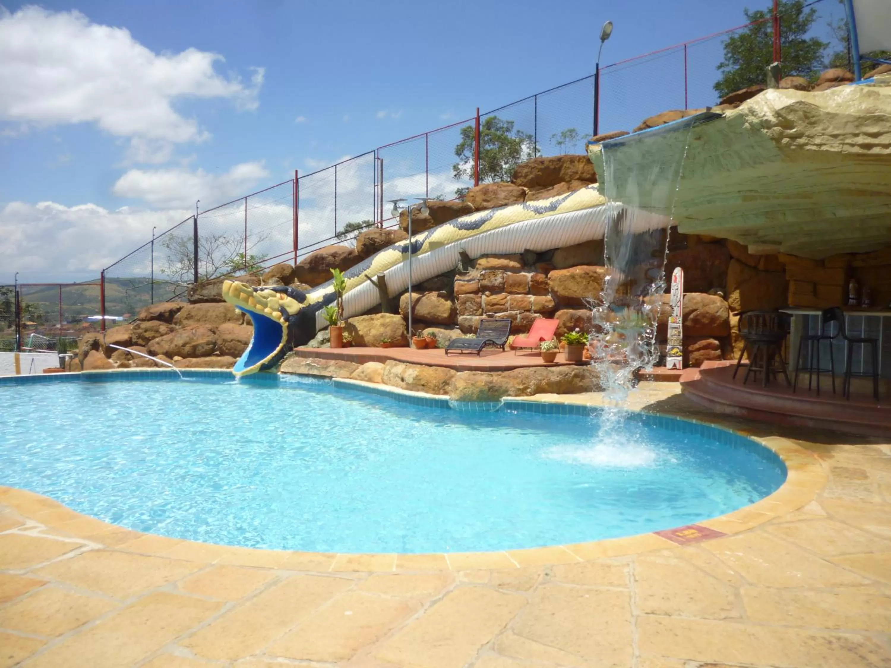 Aqua park in Hotel Las Rocas Resort Villanueva