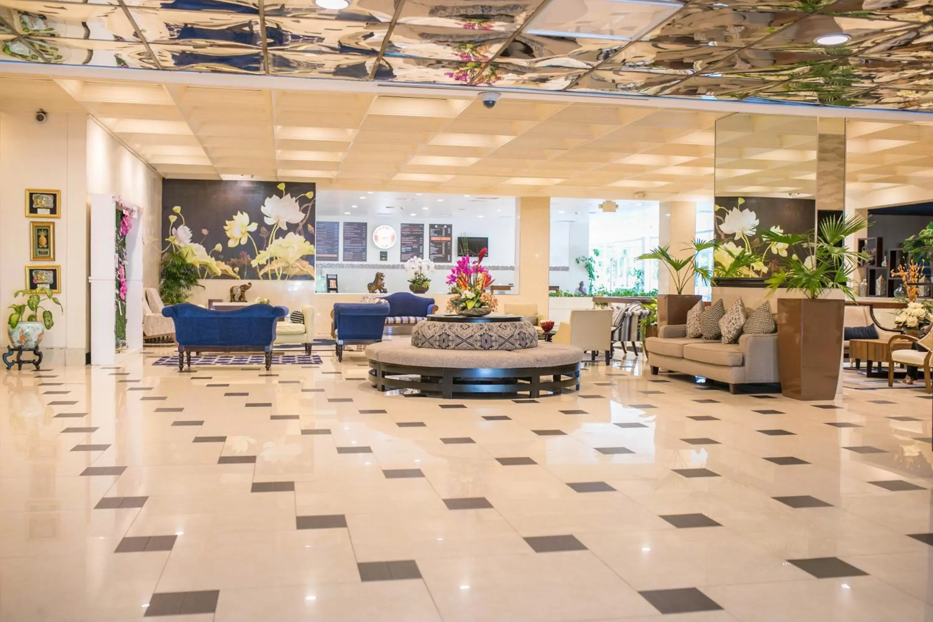 Lobby or reception in The Jamaica Pegasus Hotel