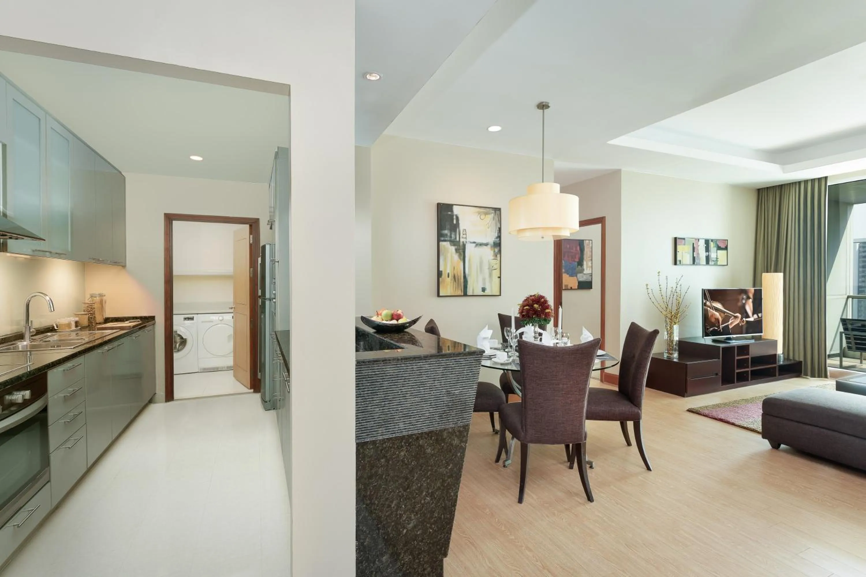 Living room in Ascott Sathorn Bangkok