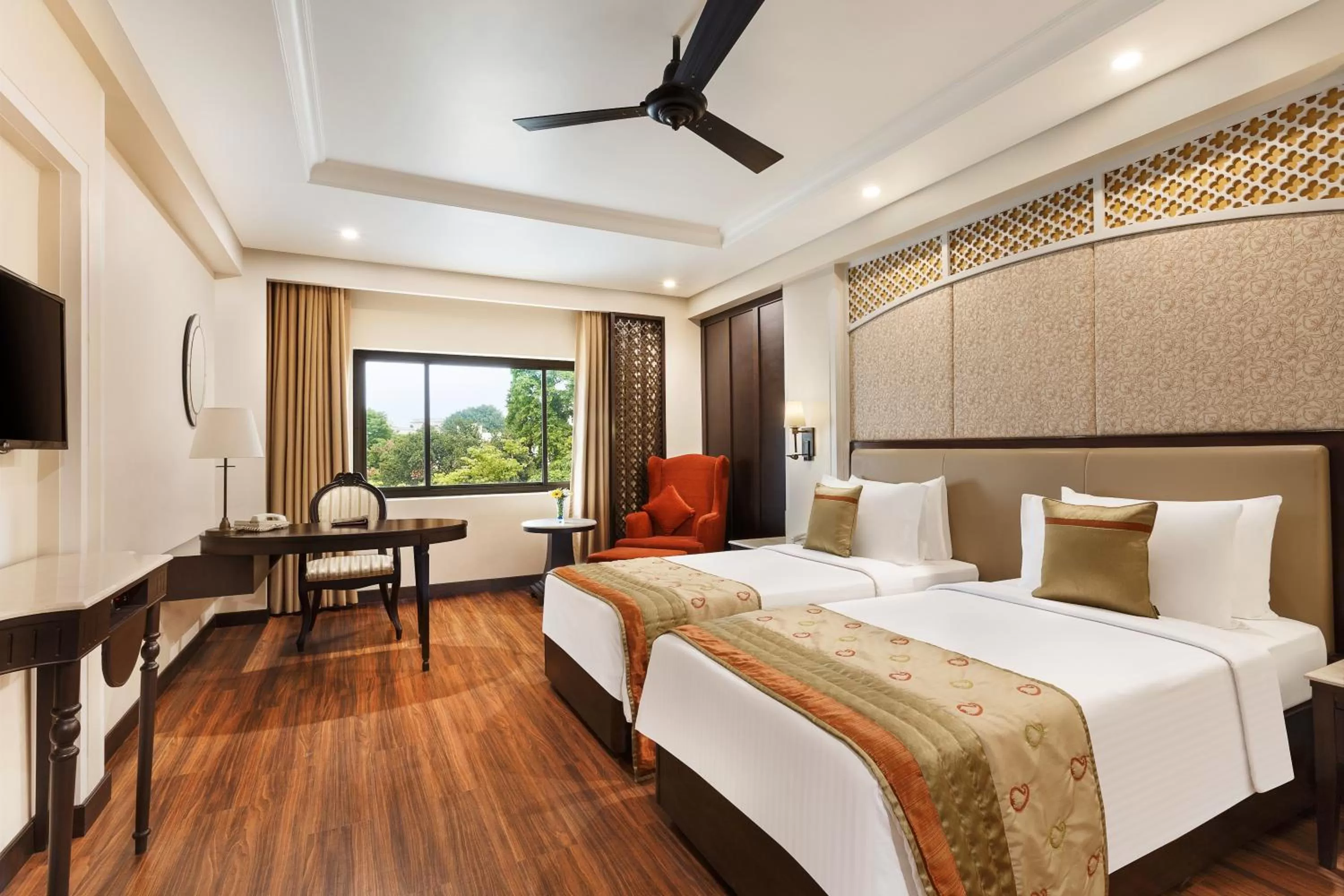 Bedroom, Bed in La Place Sarovar Portico