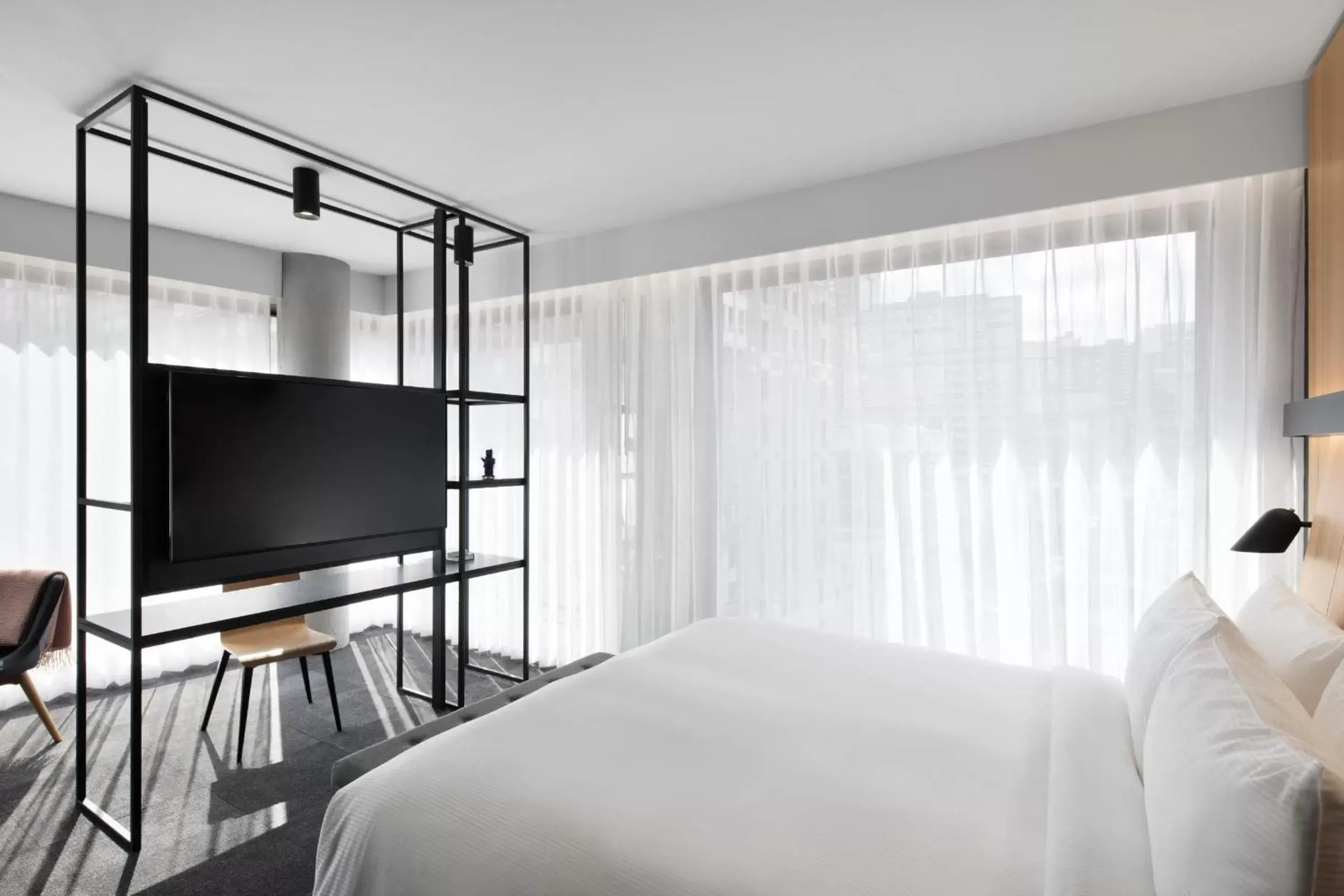 Bed in Hotel Monville Bed in Hotel Monville