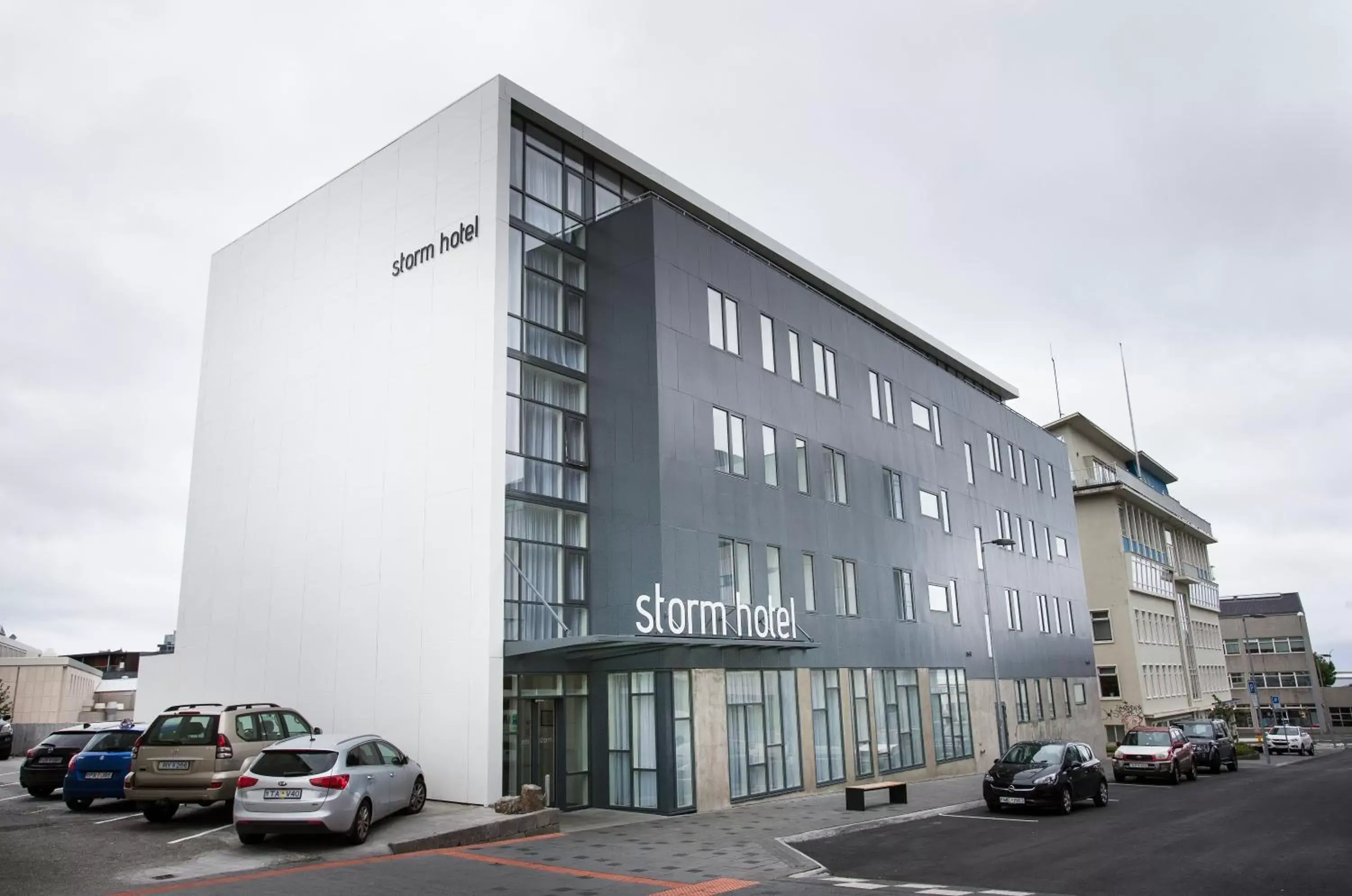 Facade/entrance, Property Building in Storm Hotel by Keahotels