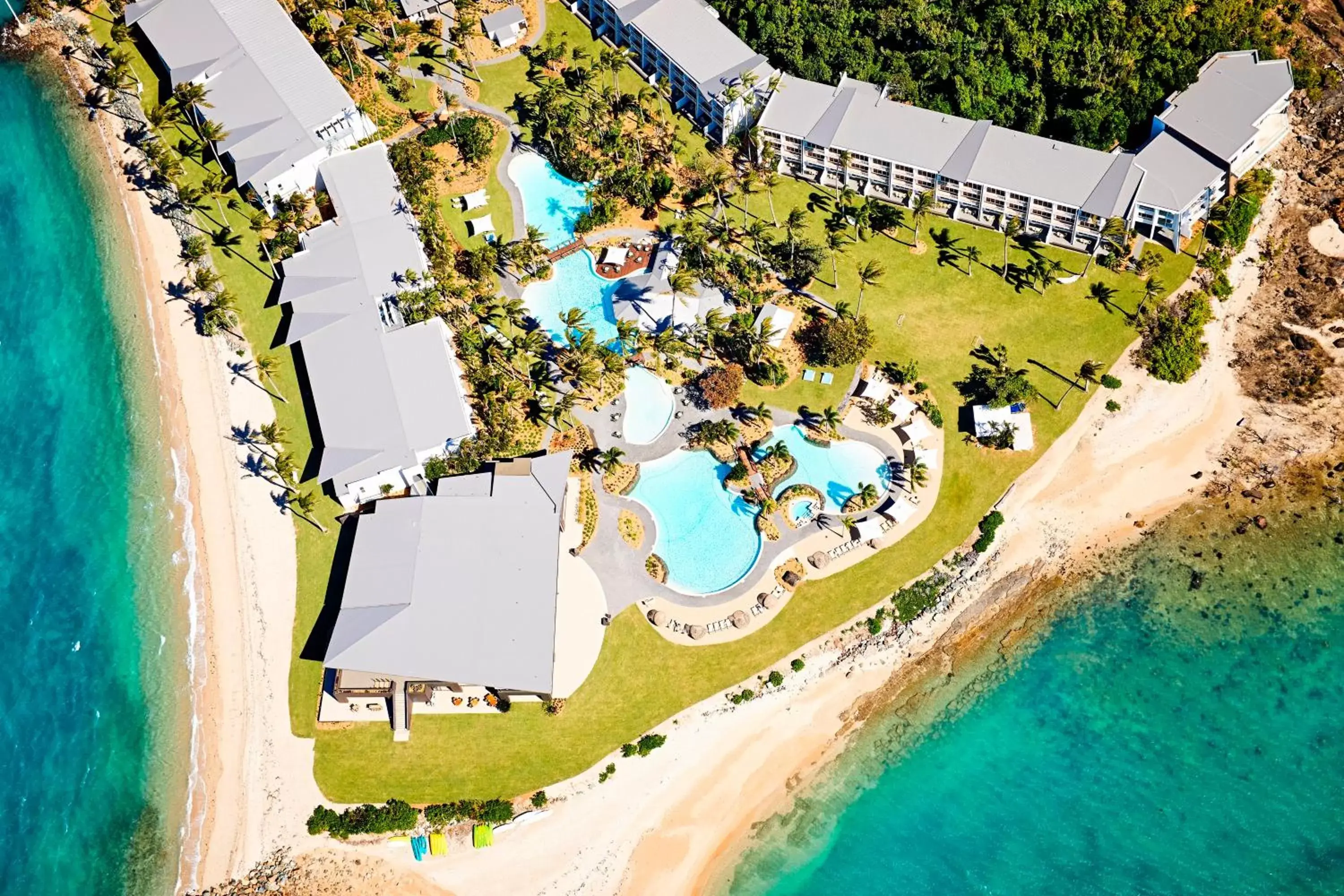 Bird's eye view, Bird's-eye View in Daydream Island Resort