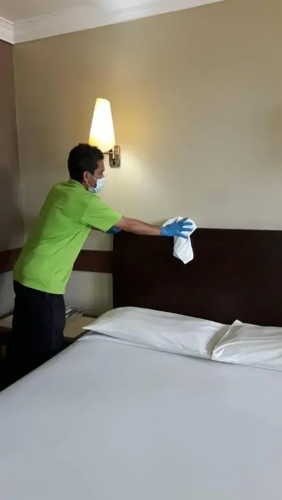 Bed in Hotel Grand Crystal Bed in Hotel Grand Crystal