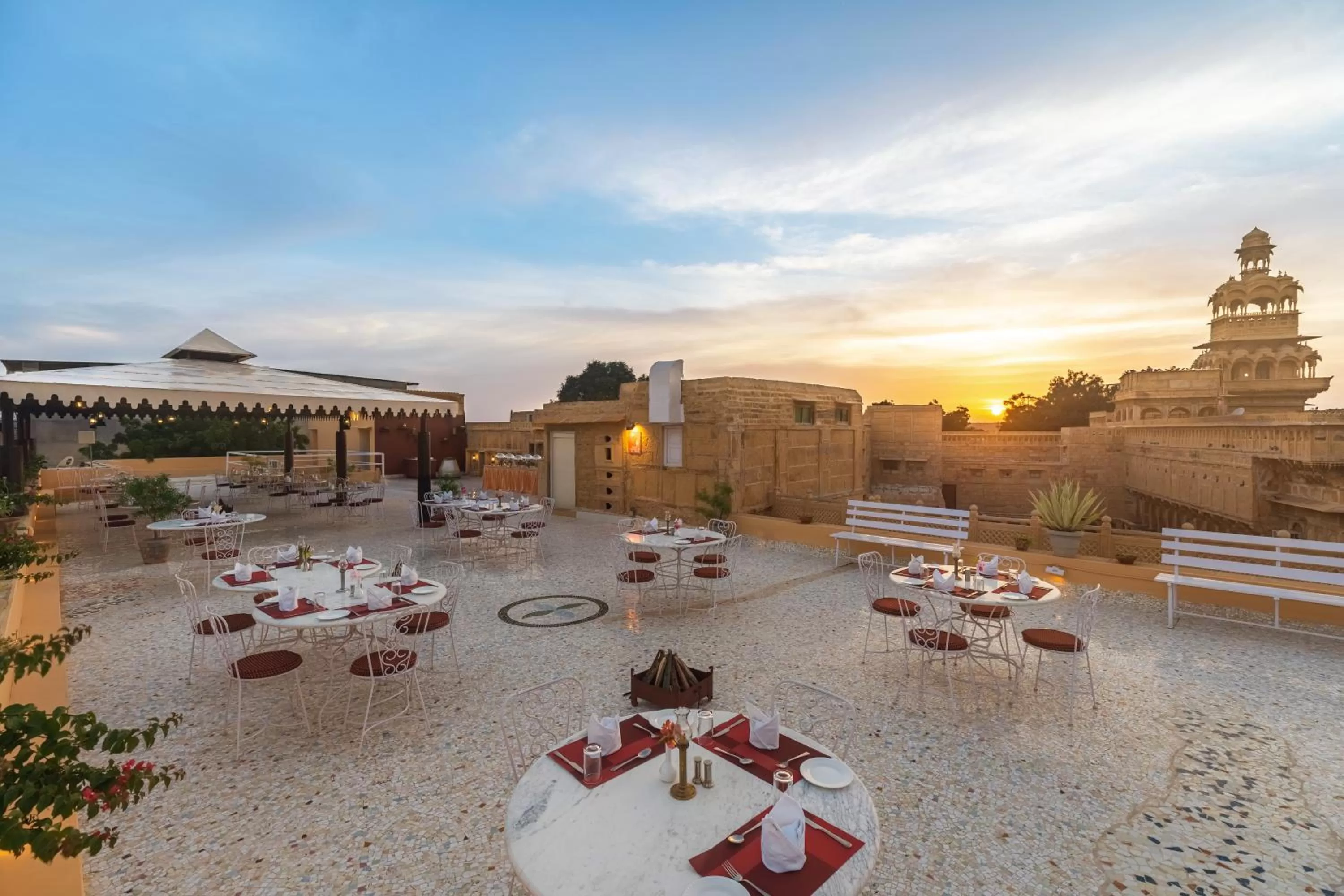 Day in WelcomHeritage Mandir Palace