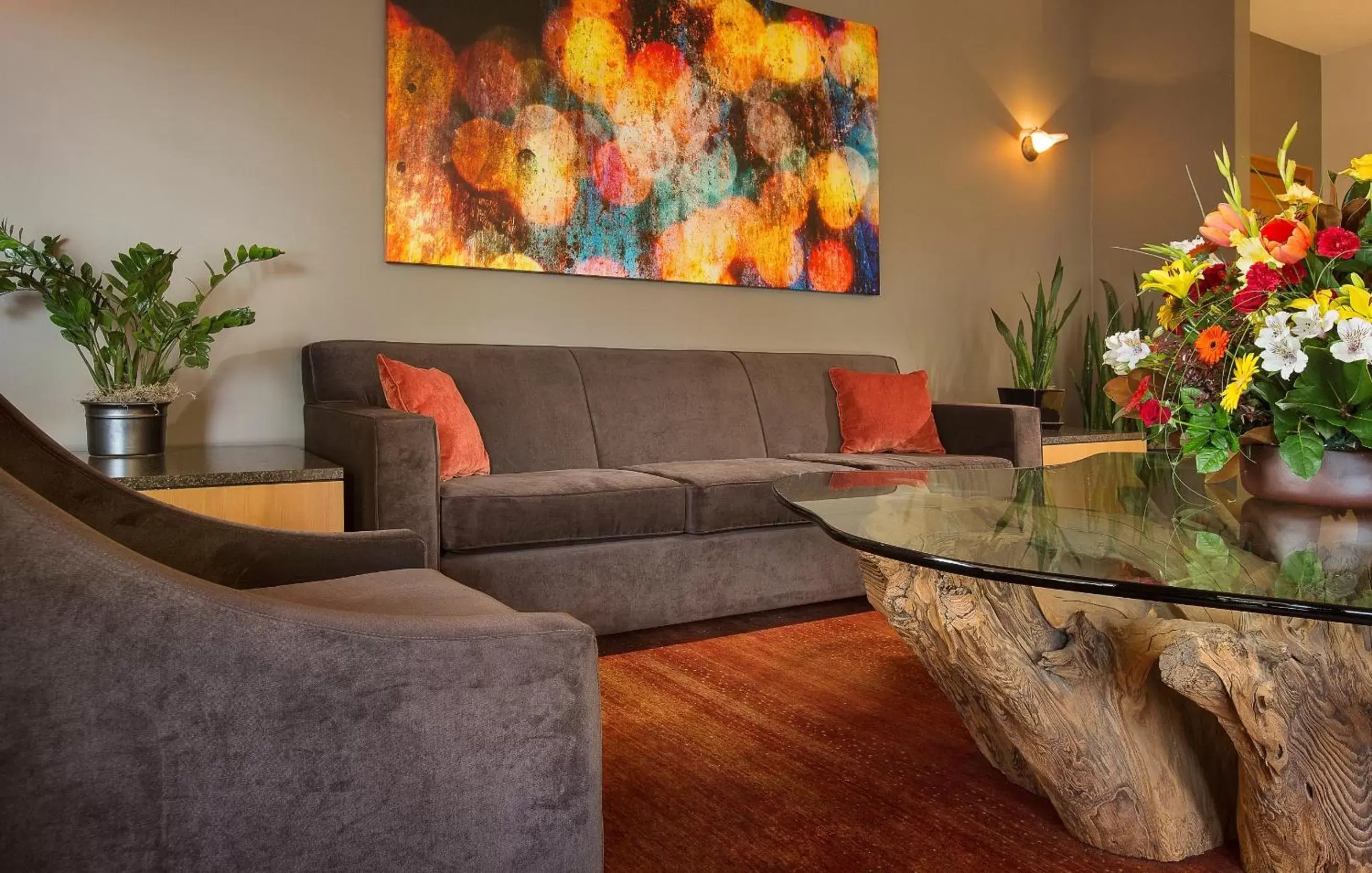 Lobby or reception, Seating Area in Radisson Hotel Portland Airport