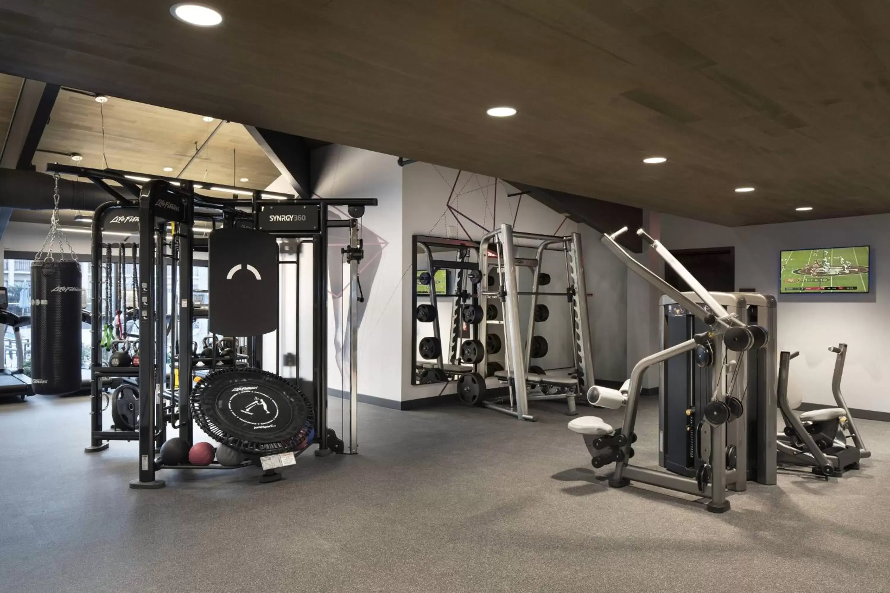 Fitness centre/facilities, Fitness Center/Facilities in Santa Clara Marriott