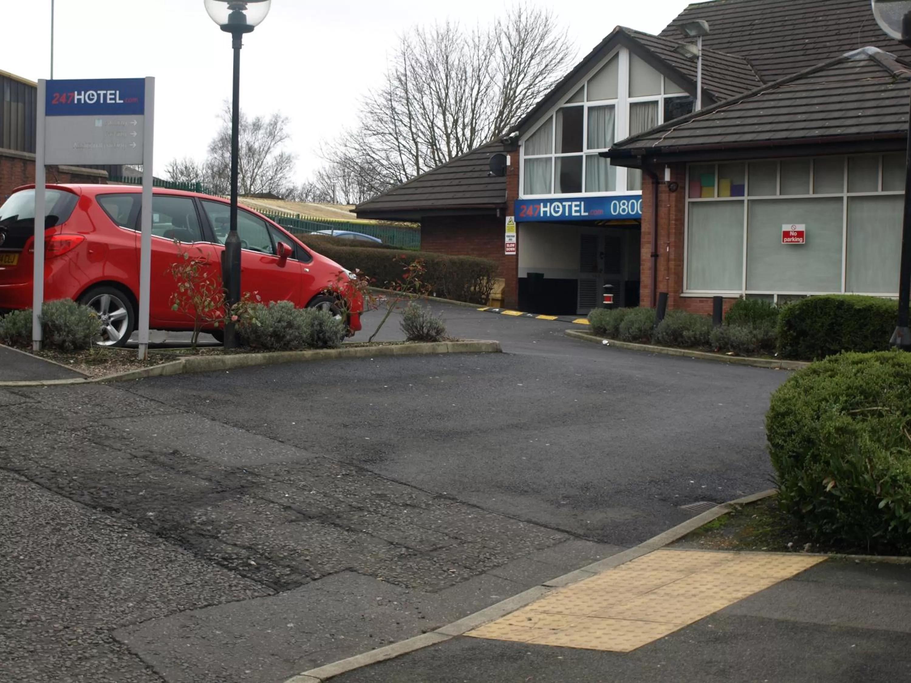 Facade/entrance in 247Hotel