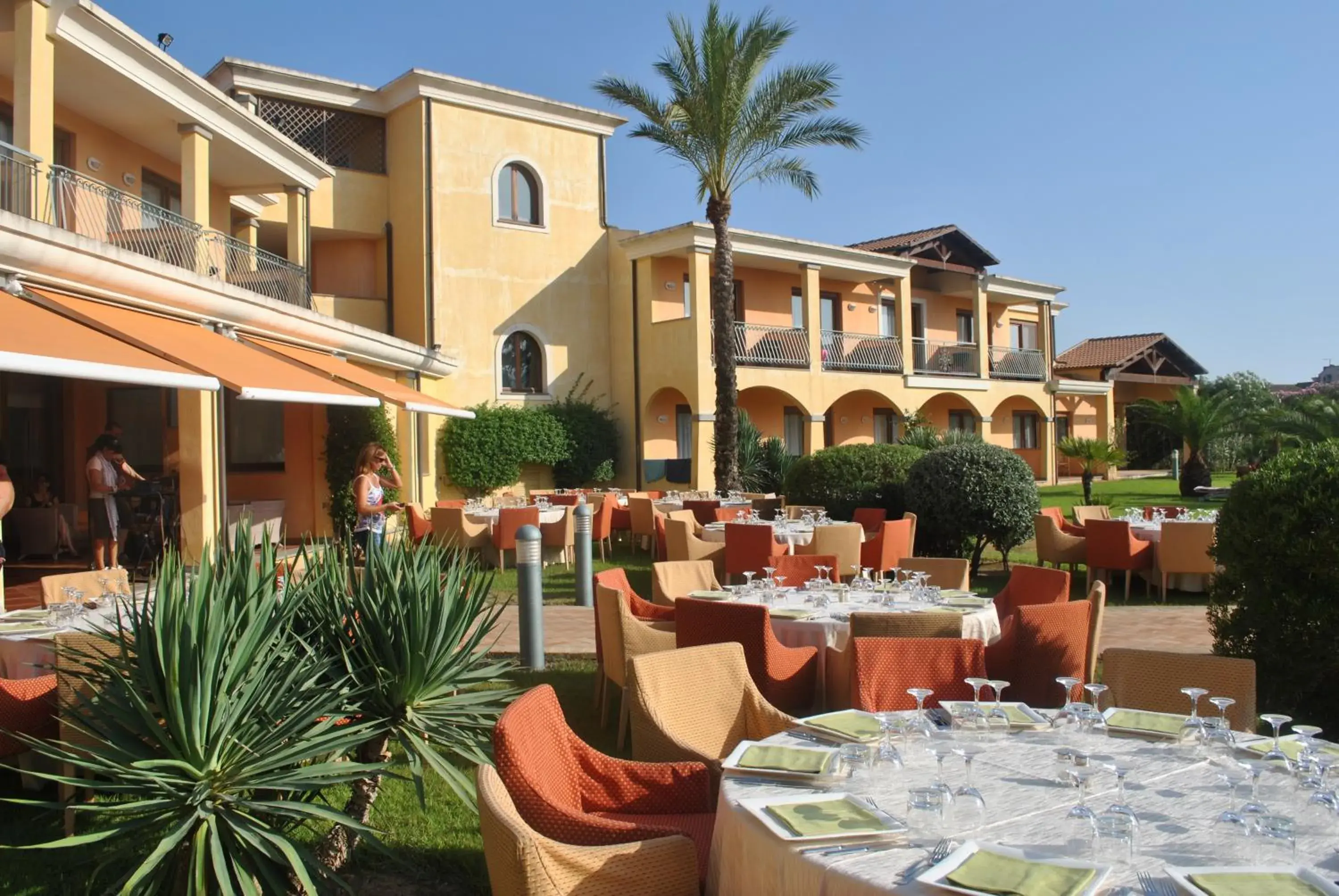 Facade/entrance, Restaurant/Places to Eat in Hotel Santa Gilla