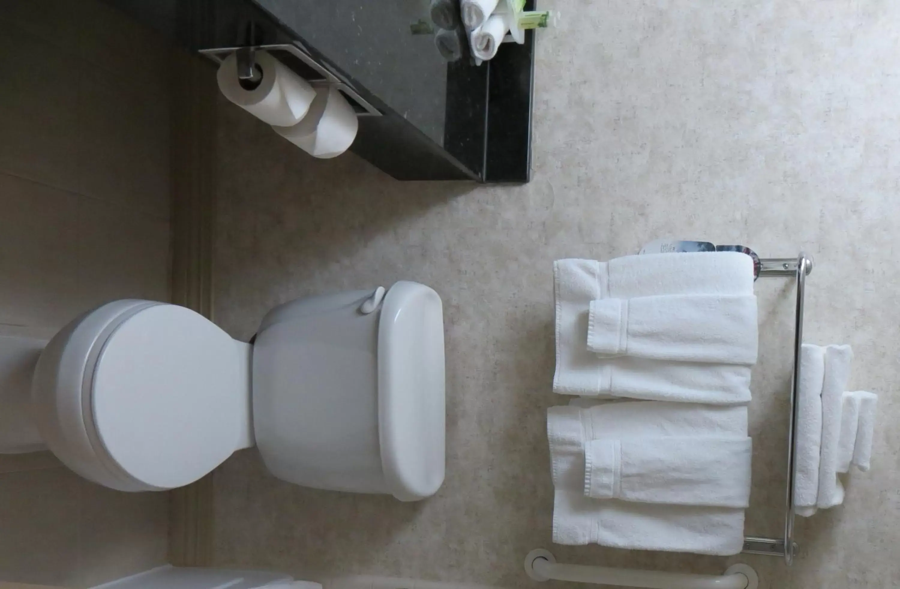 Bathroom in Holiday Inn Express Hotel and Suites Fairfield-North, an IHG Hotel