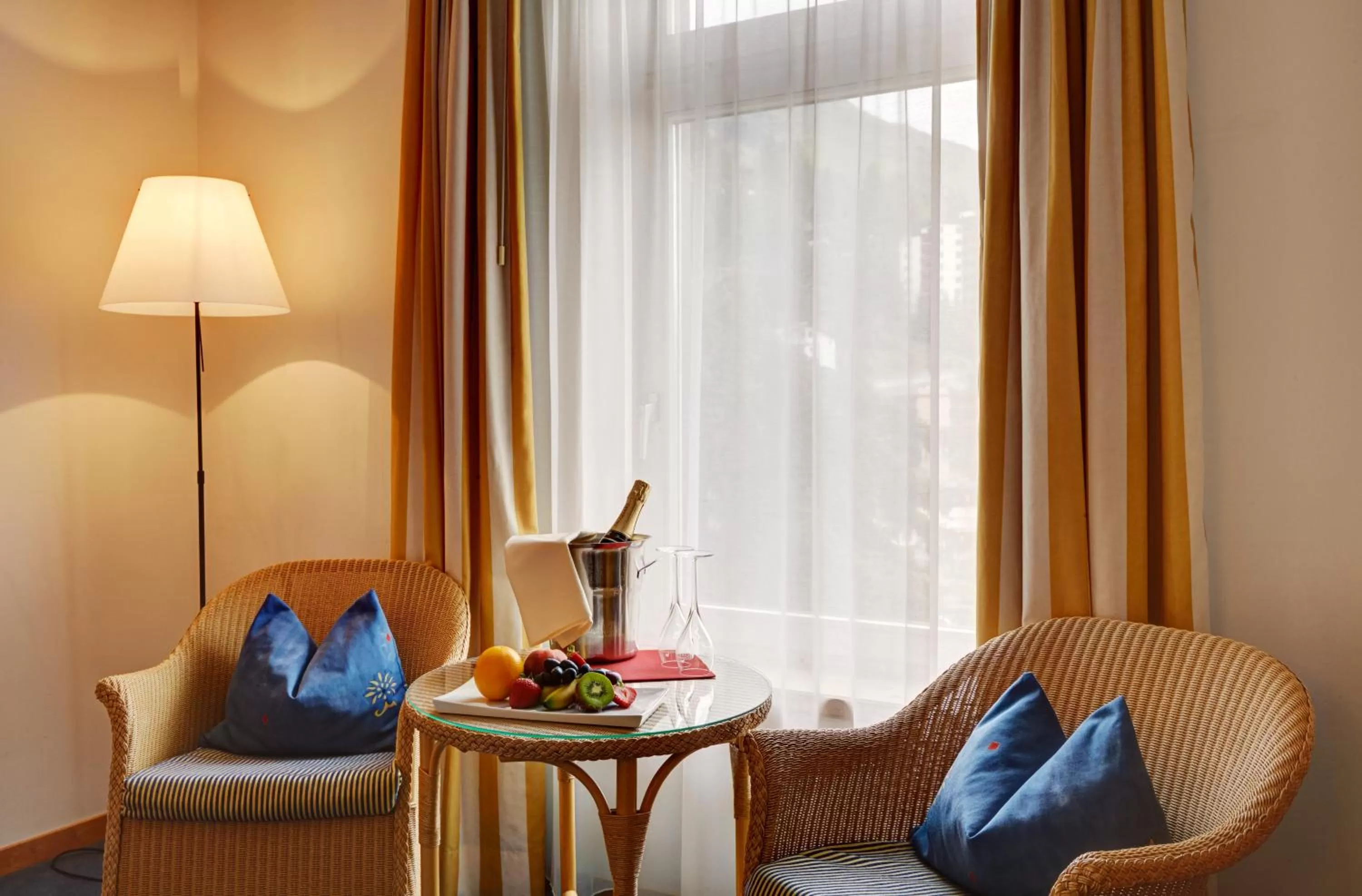 Seating area in Hotel Meierhof