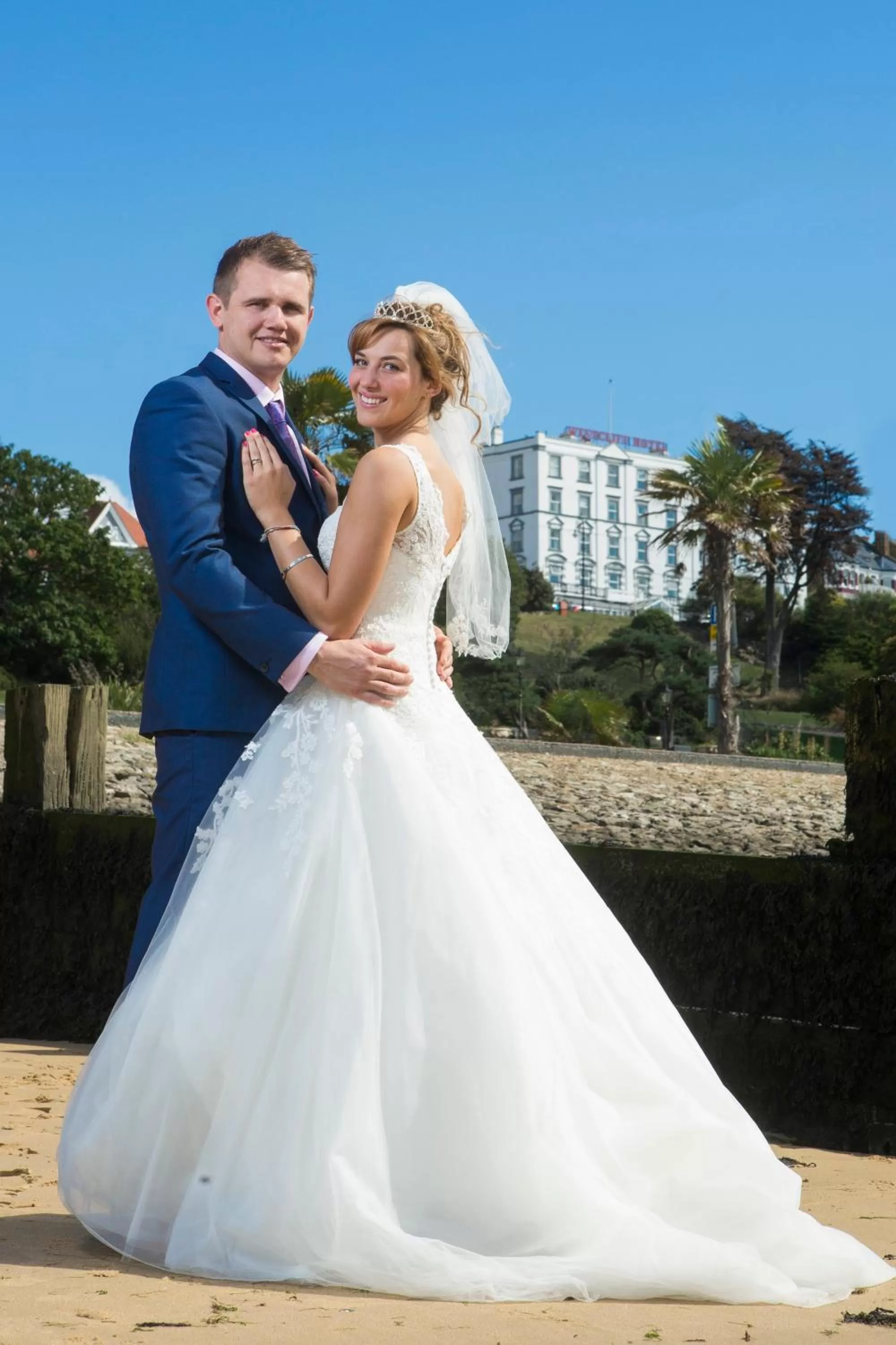 Beach in Muthu Westcliff Hotel (Near London Southend Airport)