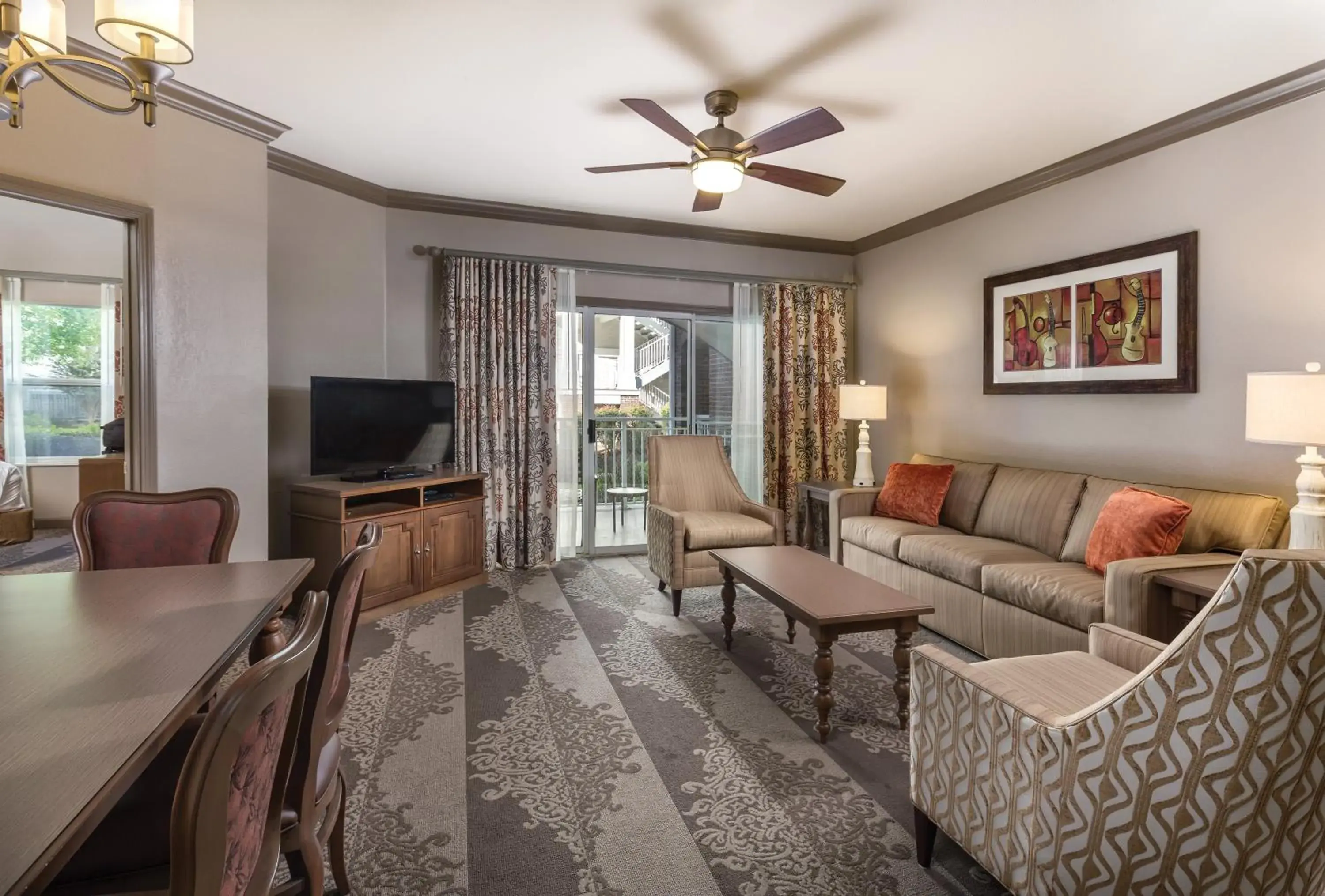 Living room in Wyndham Vacation Resorts - Nashville