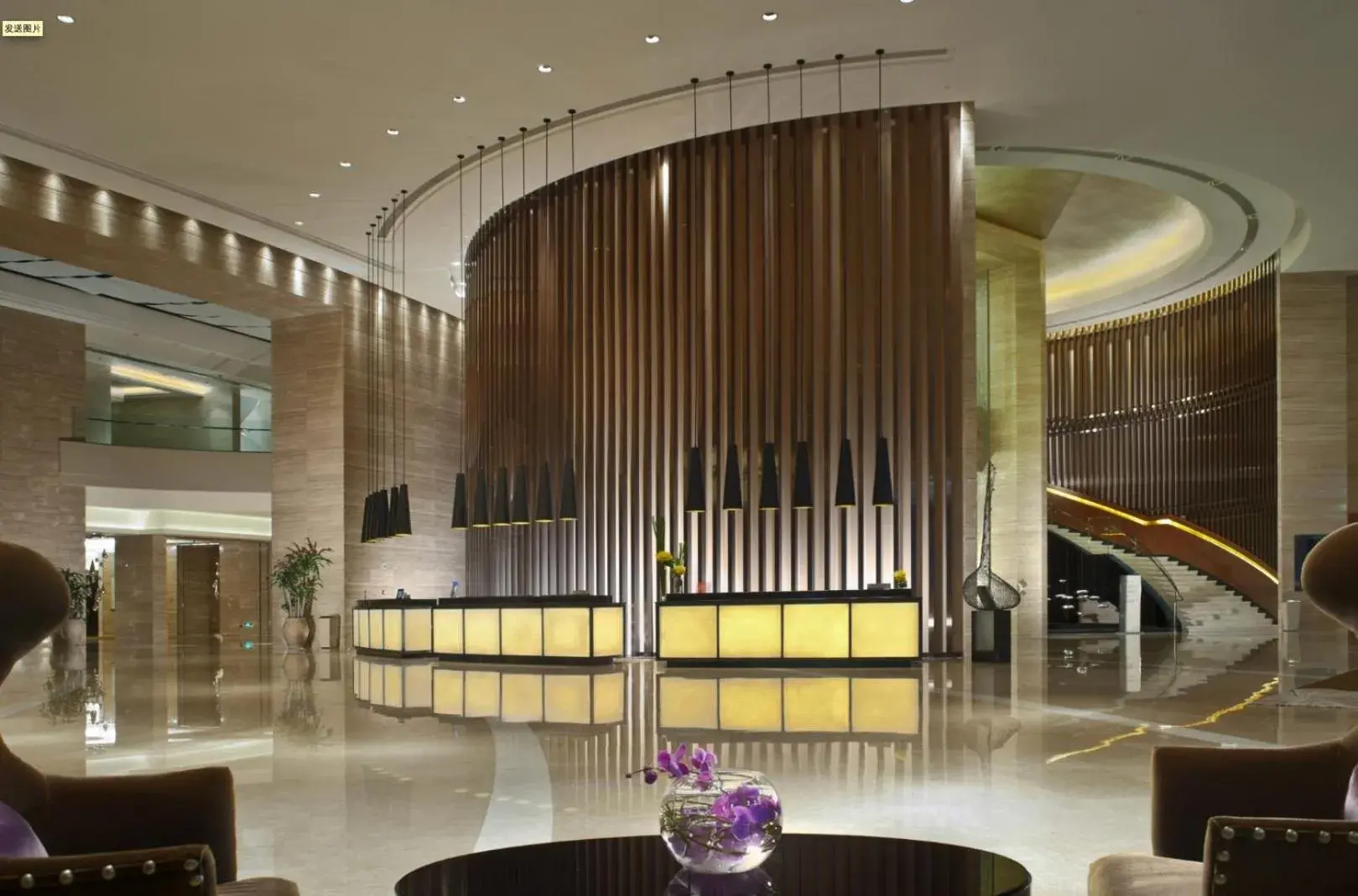 Lobby or reception in Crowne Plaza Huizhou, an IHG Hotel