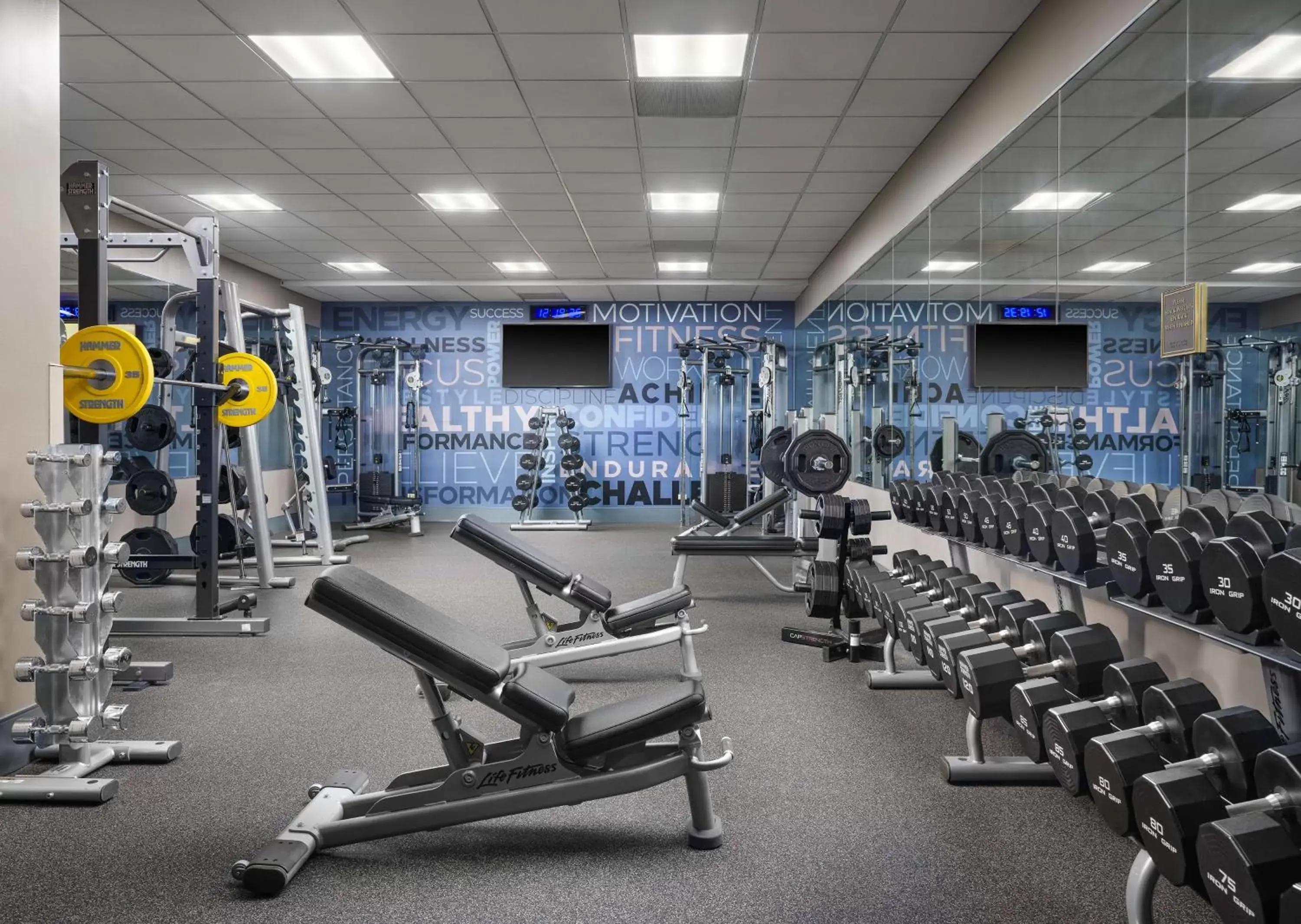 Fitness centre/facilities, Fitness Center/Facilities in Hilton Chicago O'Hare Airport