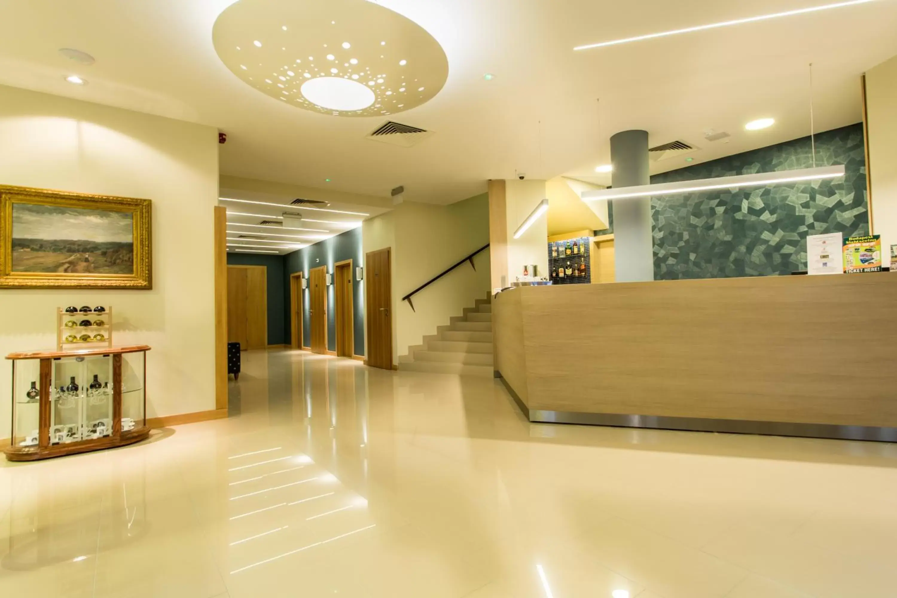 Lobby or reception in Corvin Hotel Budapest Sissi Wing Lobby or reception in Corvin Hotel Budapest Sissi Wing