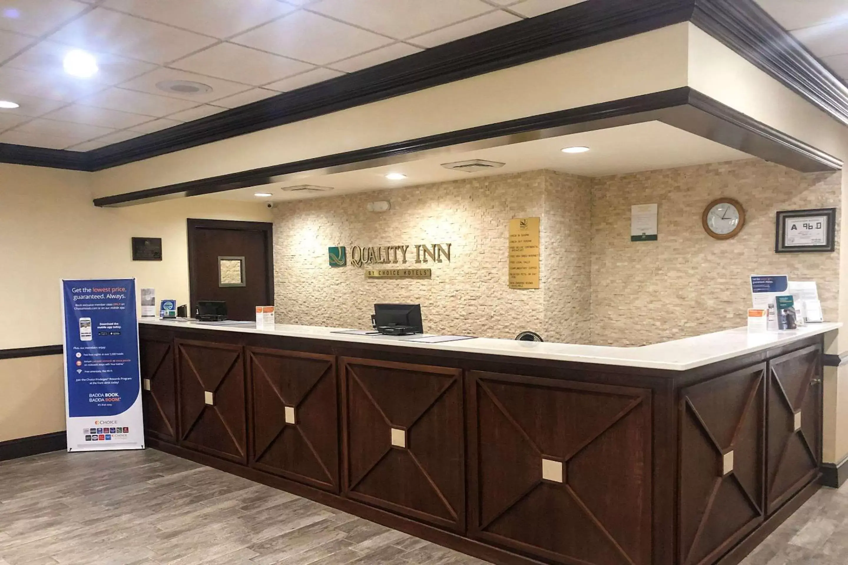 Lobby or reception in Quality Inn Morganton