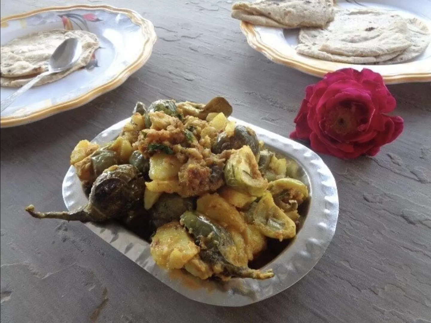 Food in Haveli Elephant Stable