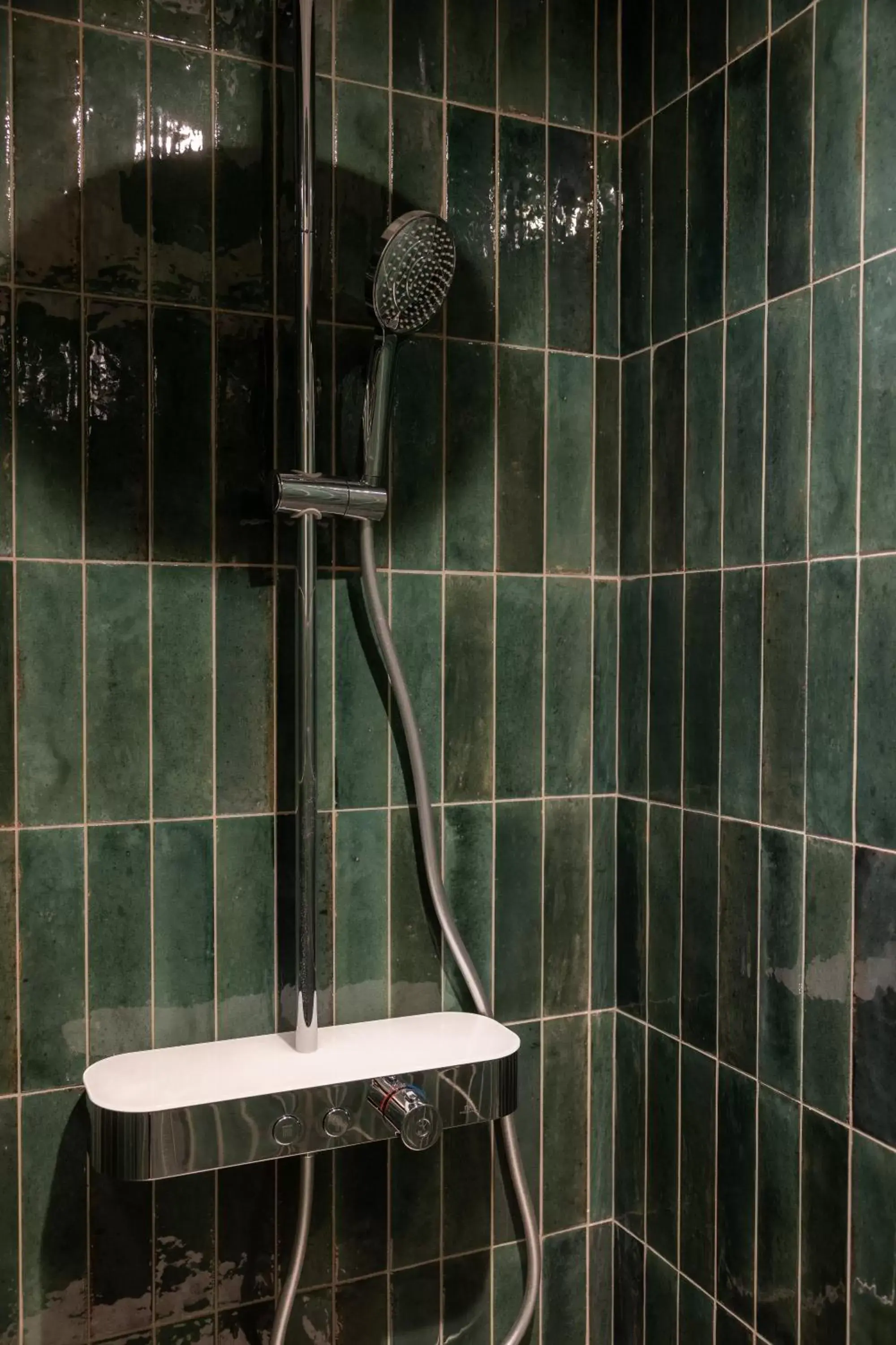 Shower, Bathroom in Hôtel Ibaia