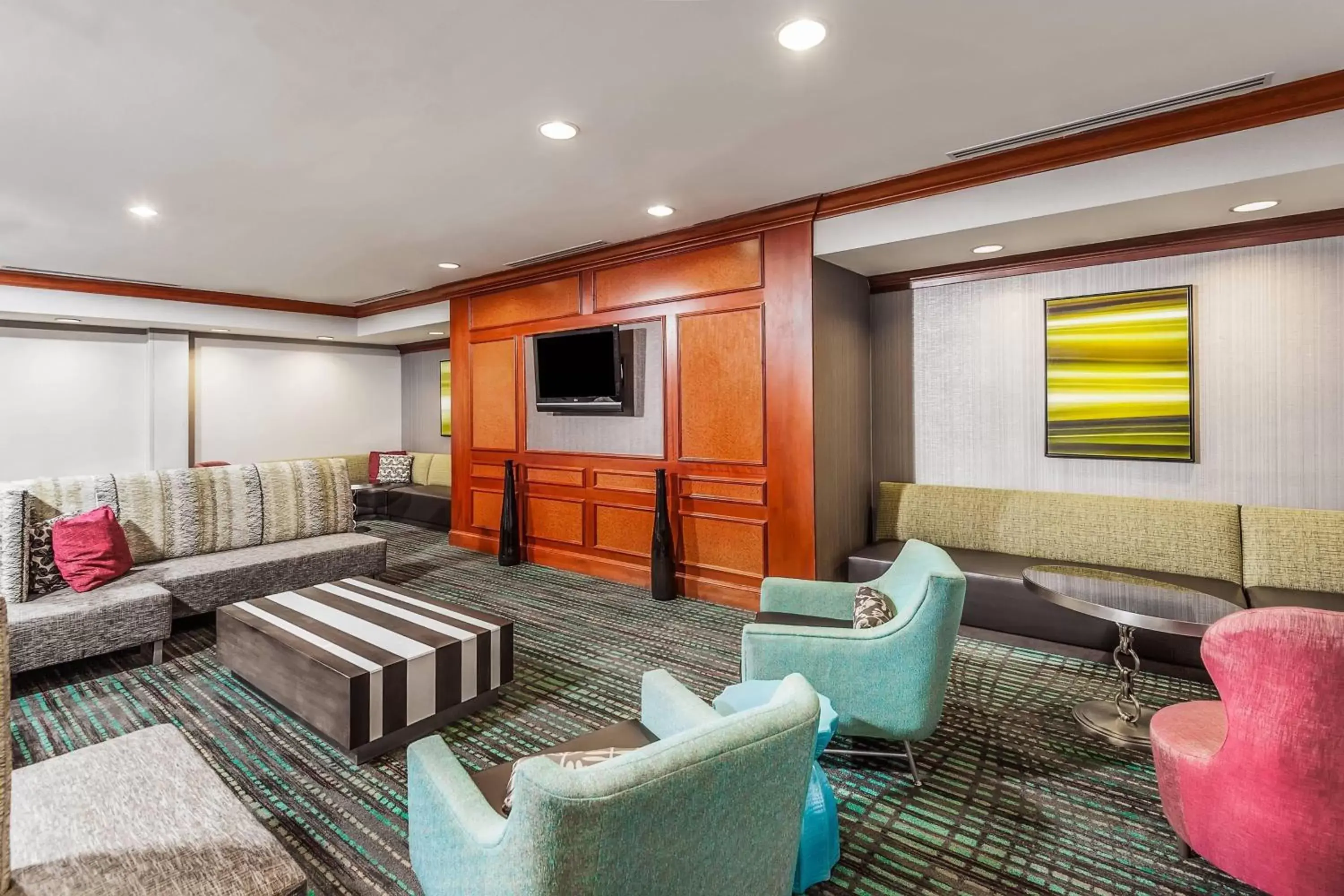 Lobby or reception, Seating Area in Residence Inn Orlando Airport