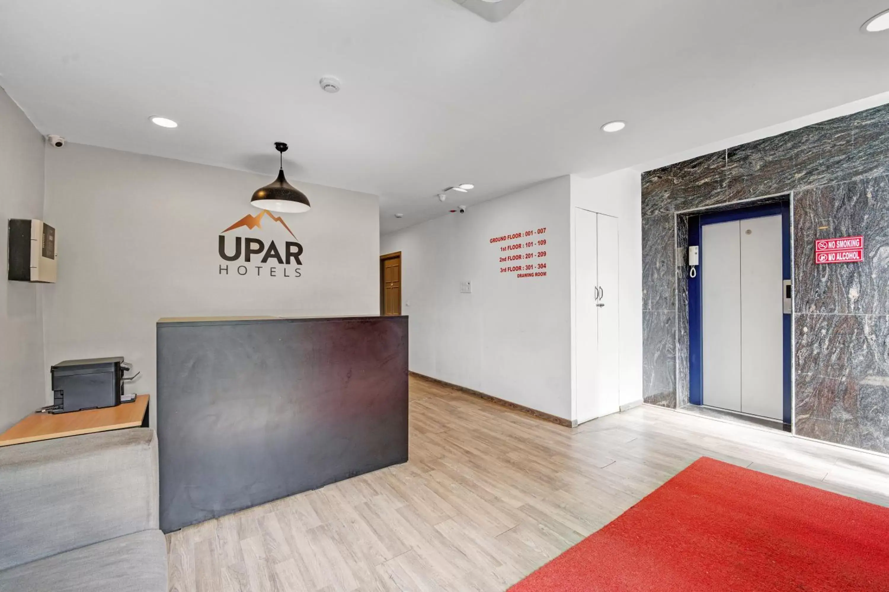 Lobby or reception in UPAR Hotels Uthandi, ECR Lobby or reception in UPAR Hotels Uthandi, ECR