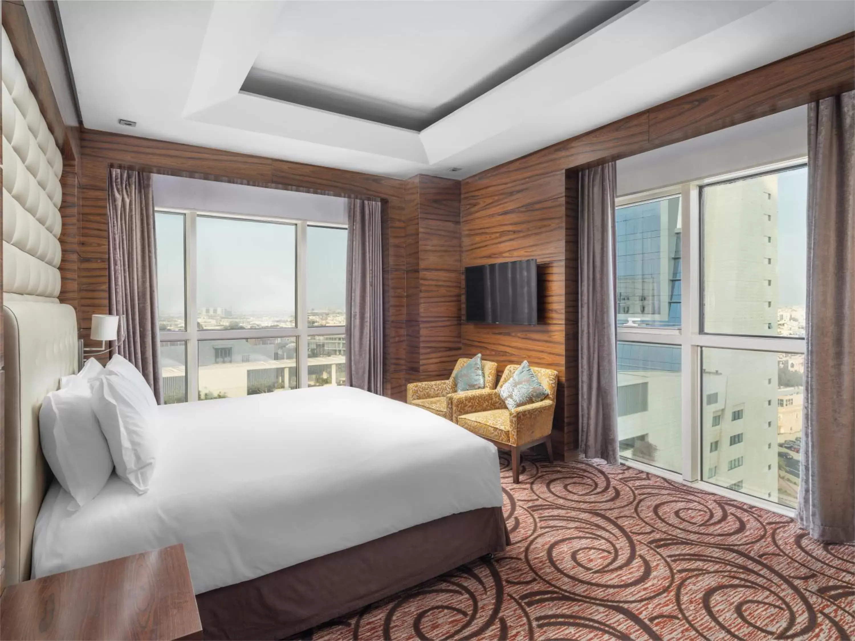 Bedroom, View in The Venue Jeddah Corniche