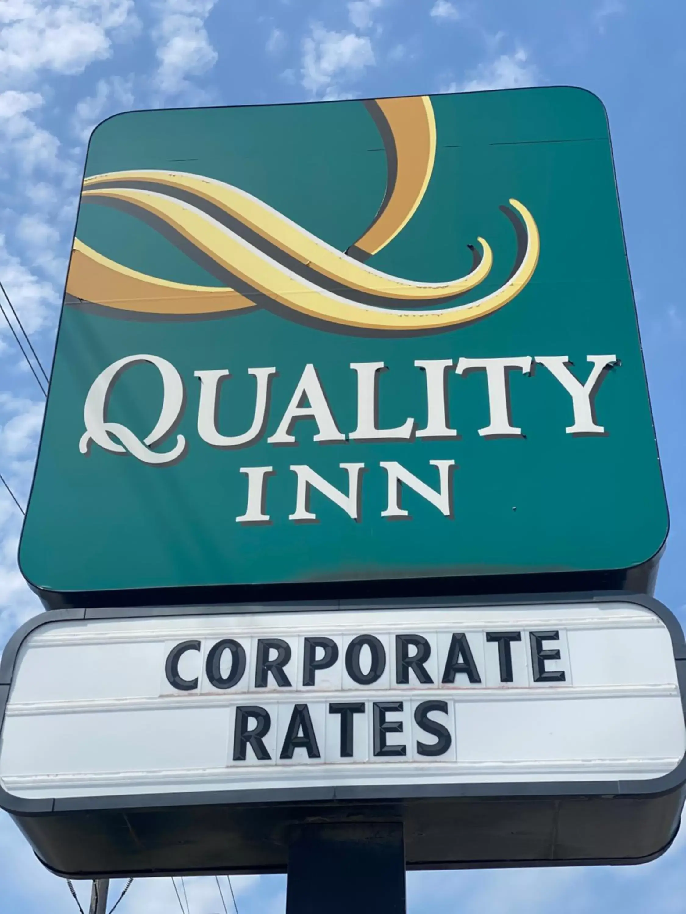 Property logo or sign in Quality Inn Peterborough