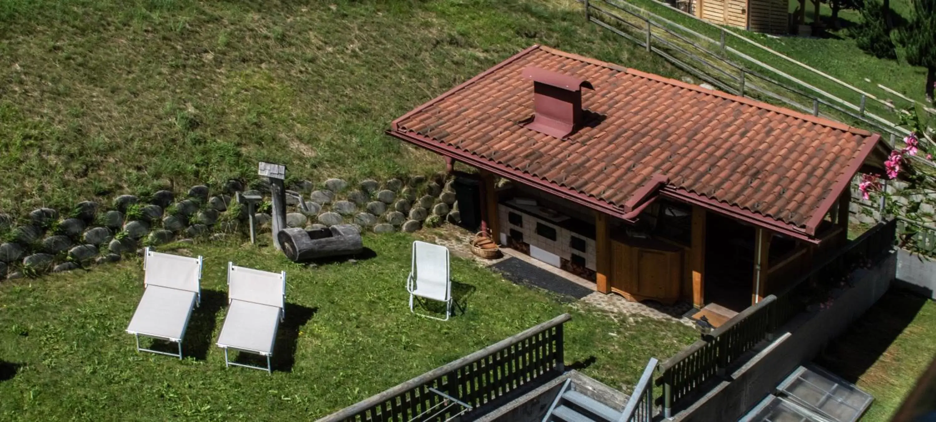 Solarium, Bird's-eye View in Hotel Garnì Sant'Antonio con Spa