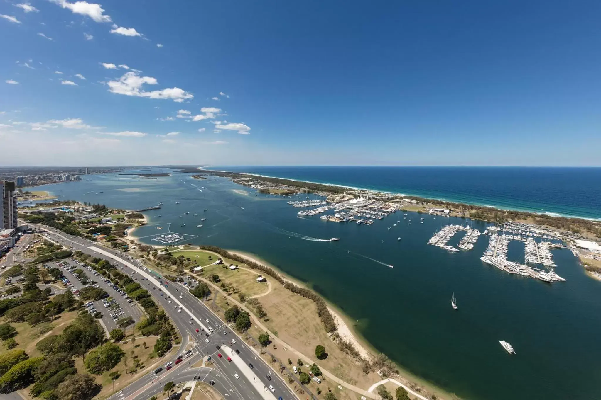 View (from property/room), Bird's-eye View in Meriton Suites Southport