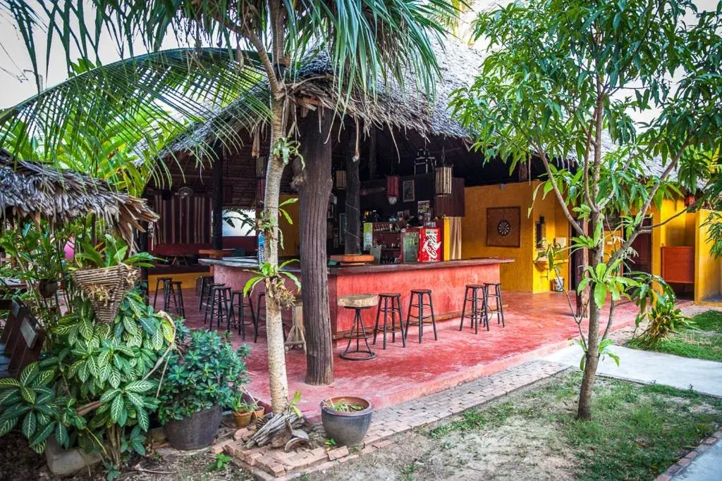 BBQ facilities in Lanta Pearl Beach Resort