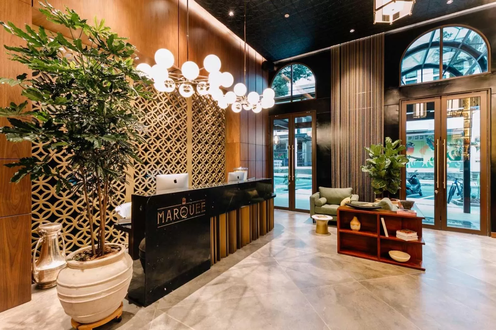 Lobby or reception in Hotel Marquee Medellín