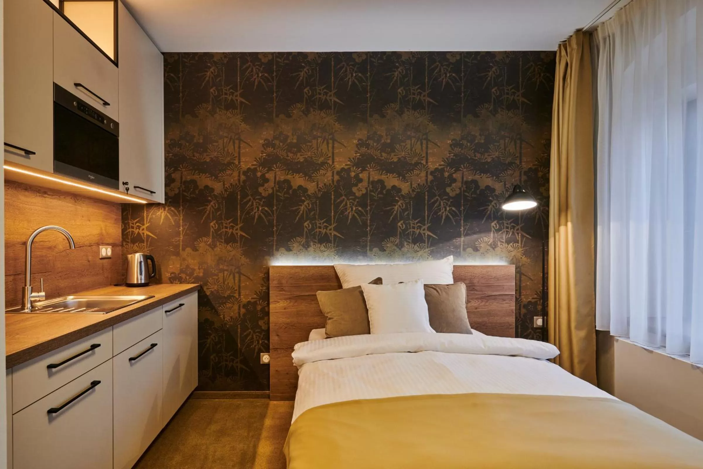 Bed in Hotel Alfréd a Hermína