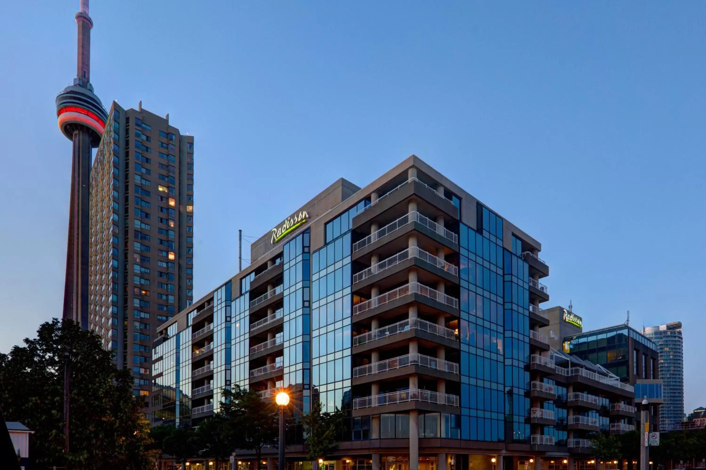 Facade/entrance in Radisson Blu Downtown Toronto