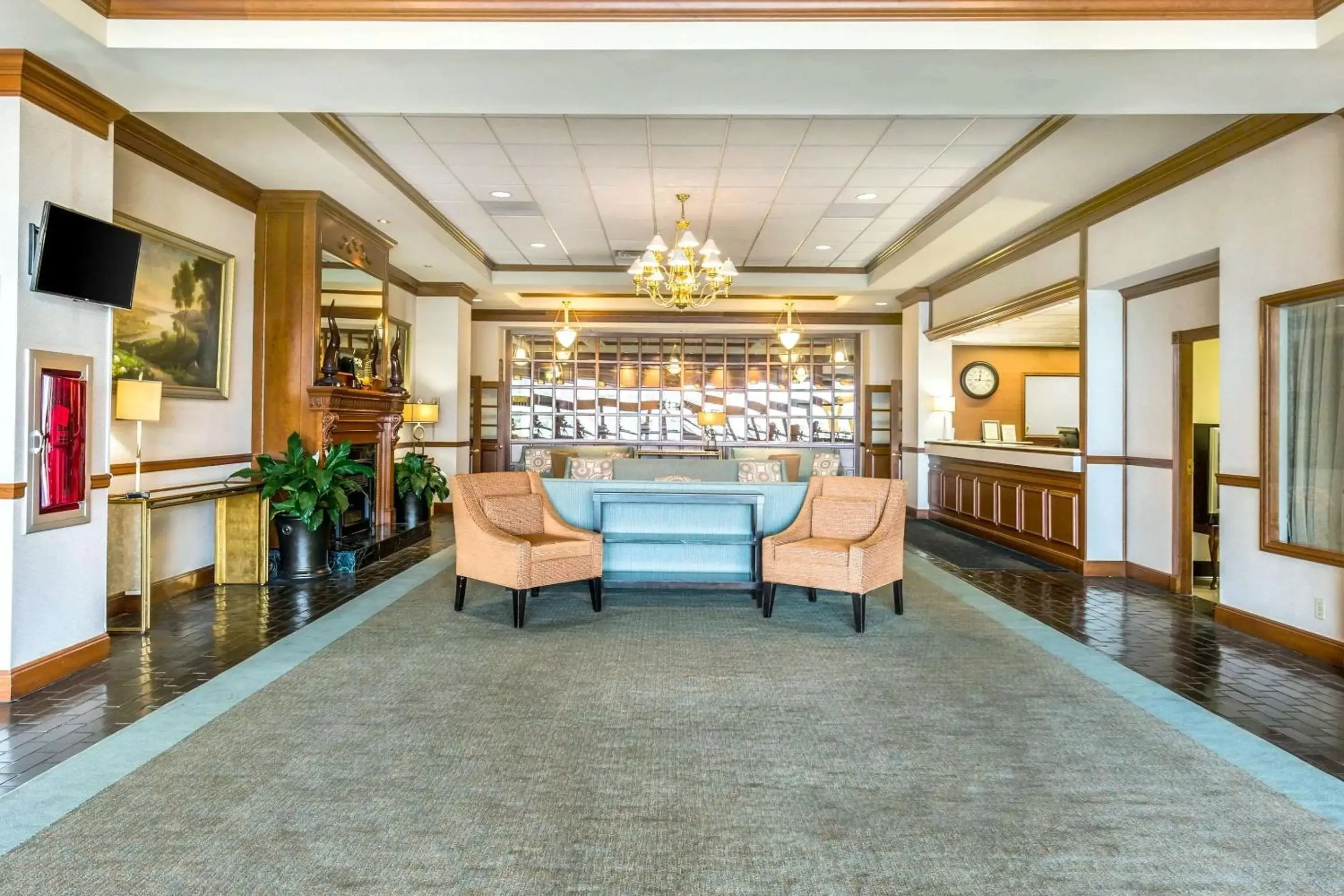 Lobby or reception in Clarion Inn Frederick Event Center
