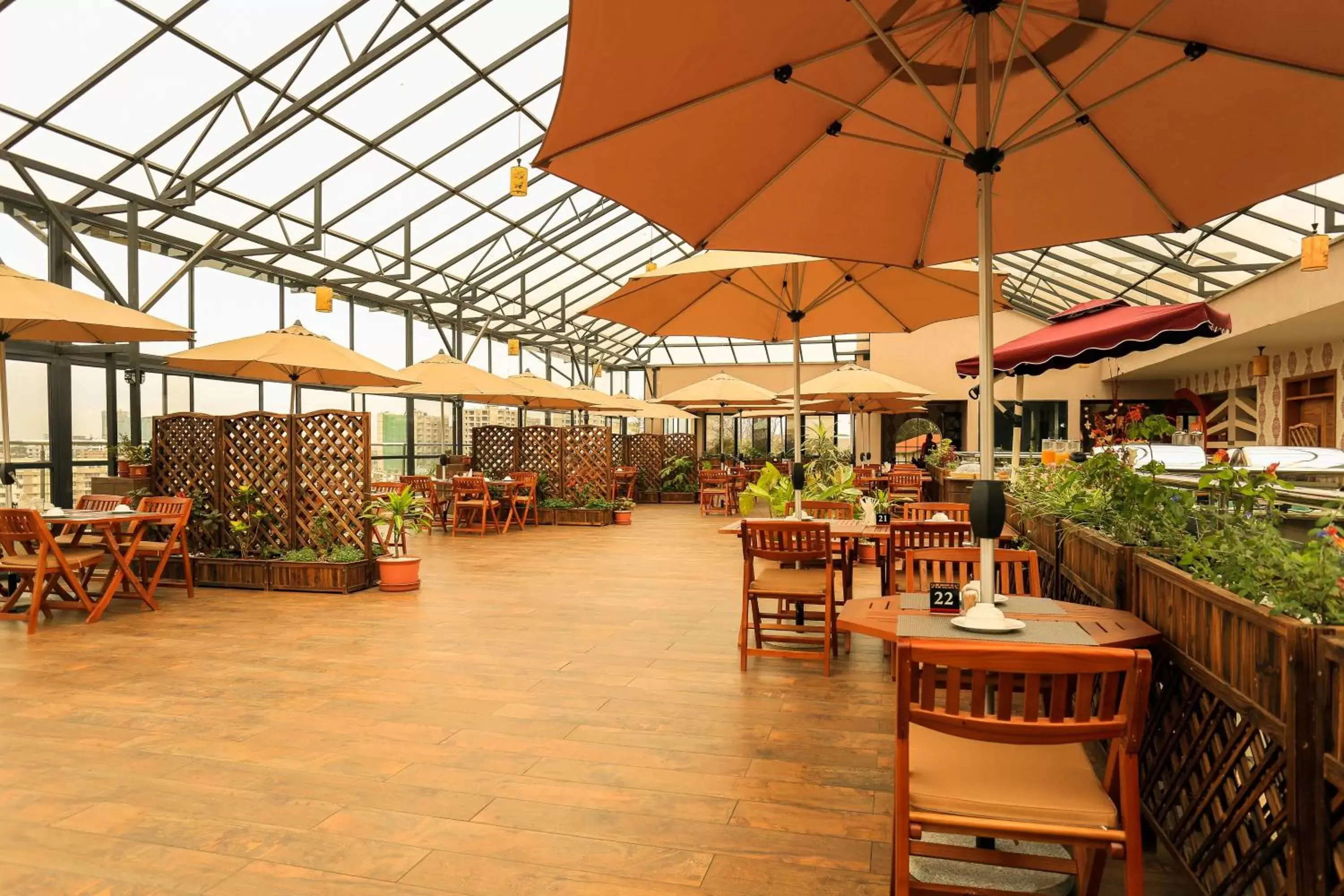 Restaurant/Places to Eat in Lotos Inn & Suites, Nairobi