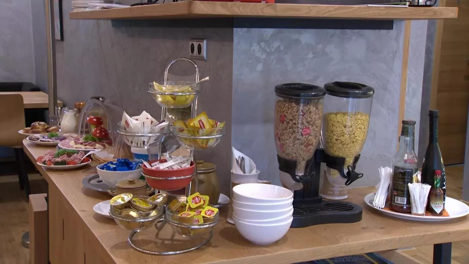 Buffet breakfast, Food in X-Park Františkov