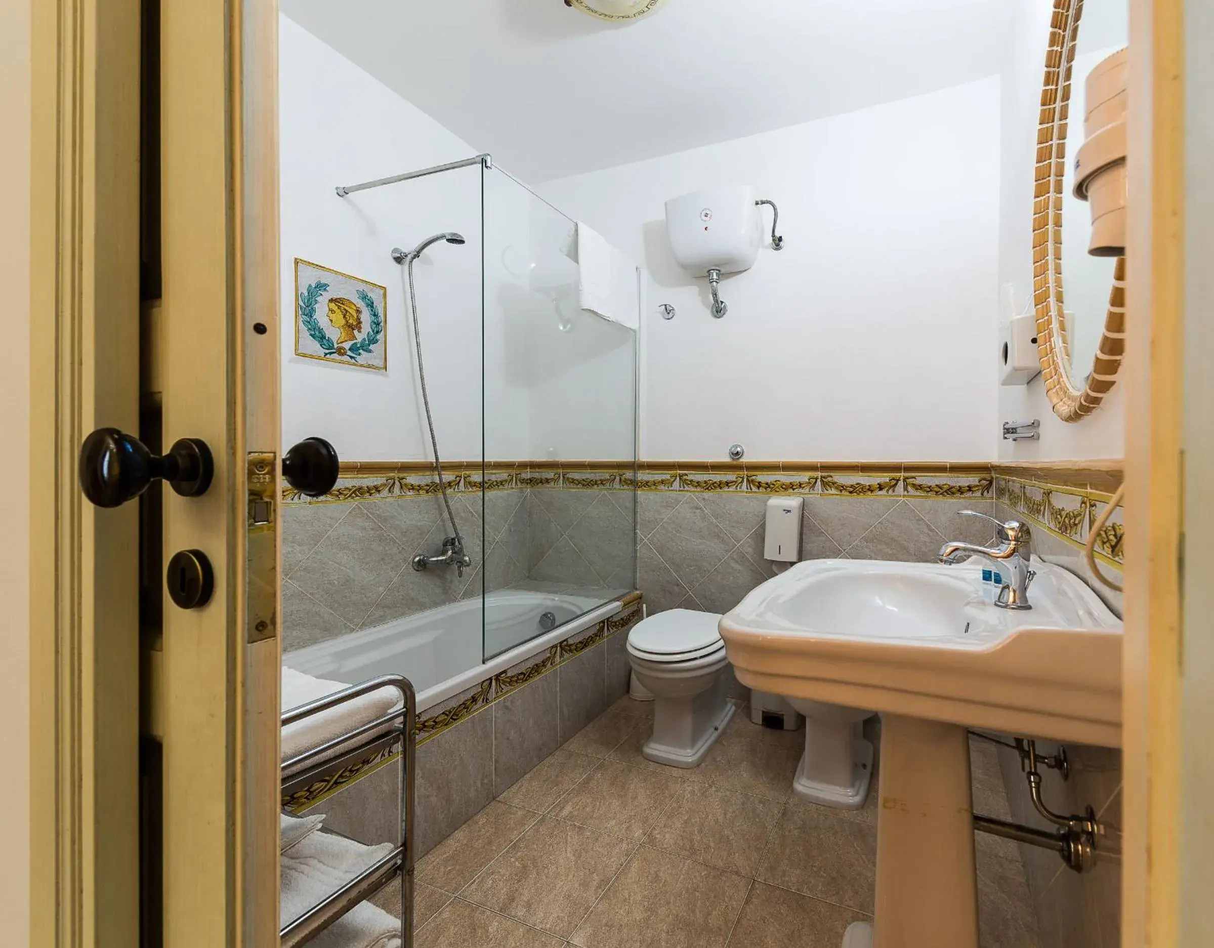 Bathroom in Hotel Centrale Bagheria