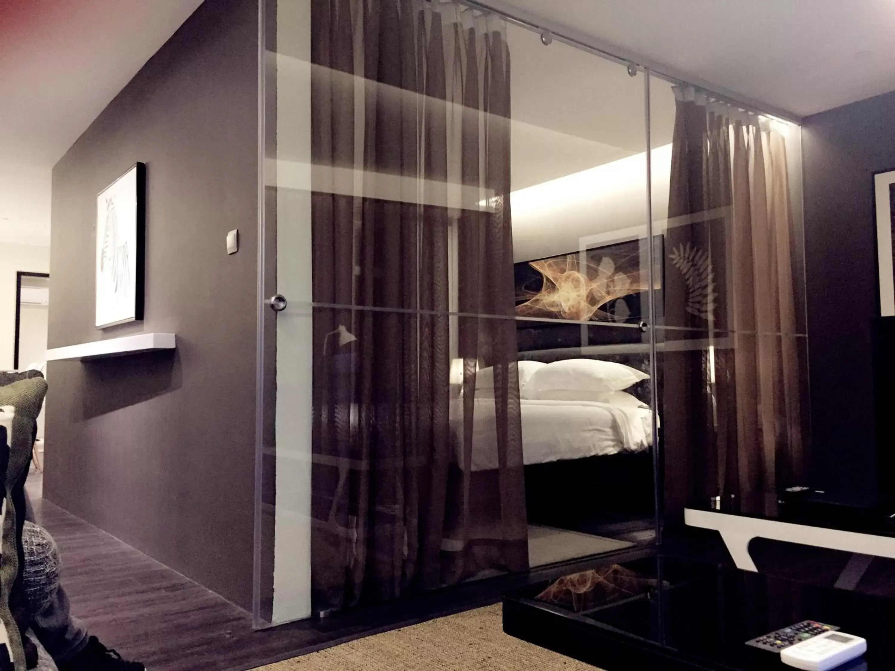 Photo of the whole room, Bed in M Roof Hotel & Residences