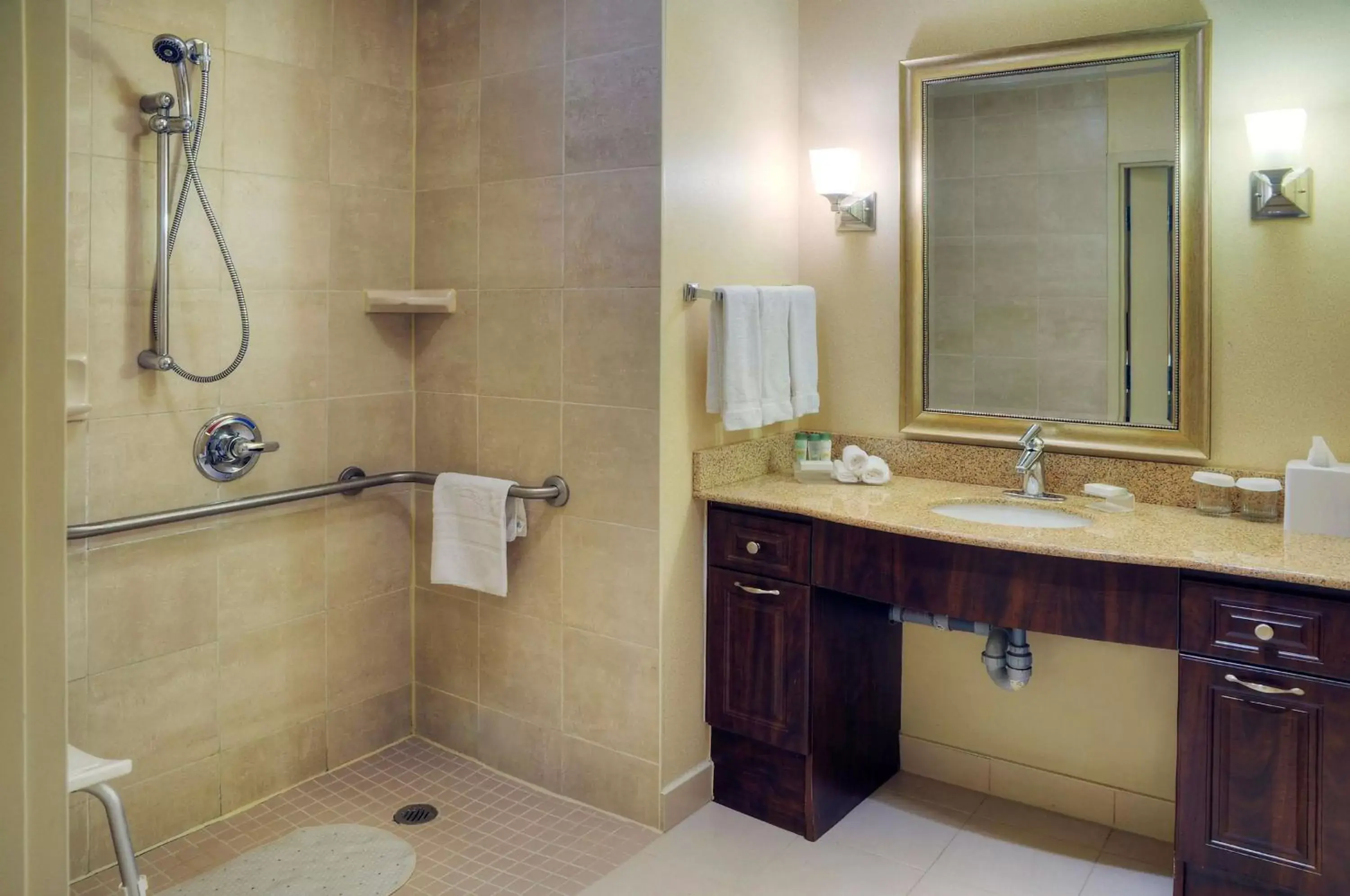 Bathroom in Homewood Suites by Hilton Burlington