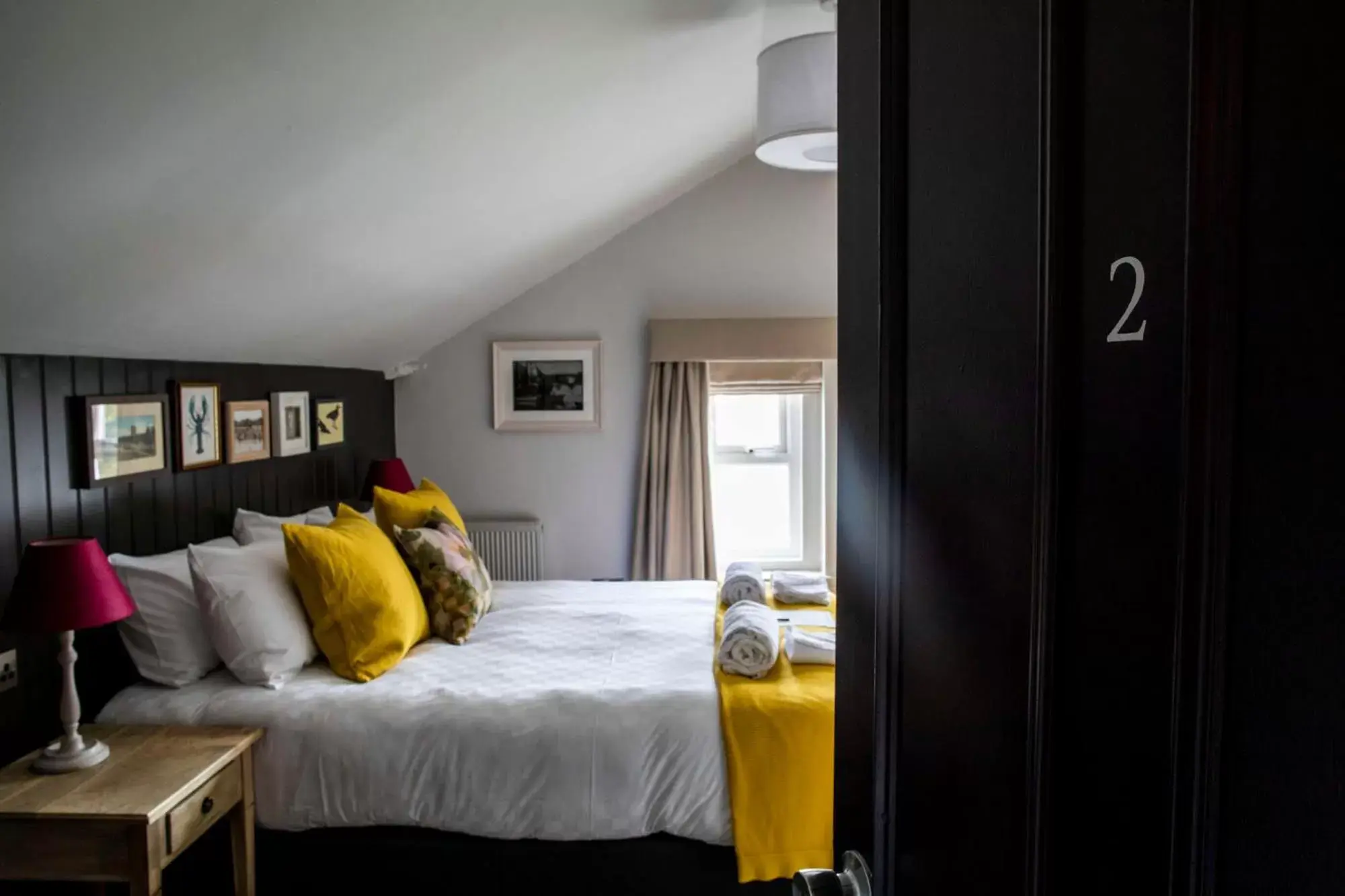 Bedroom, Bed in Dunstan House