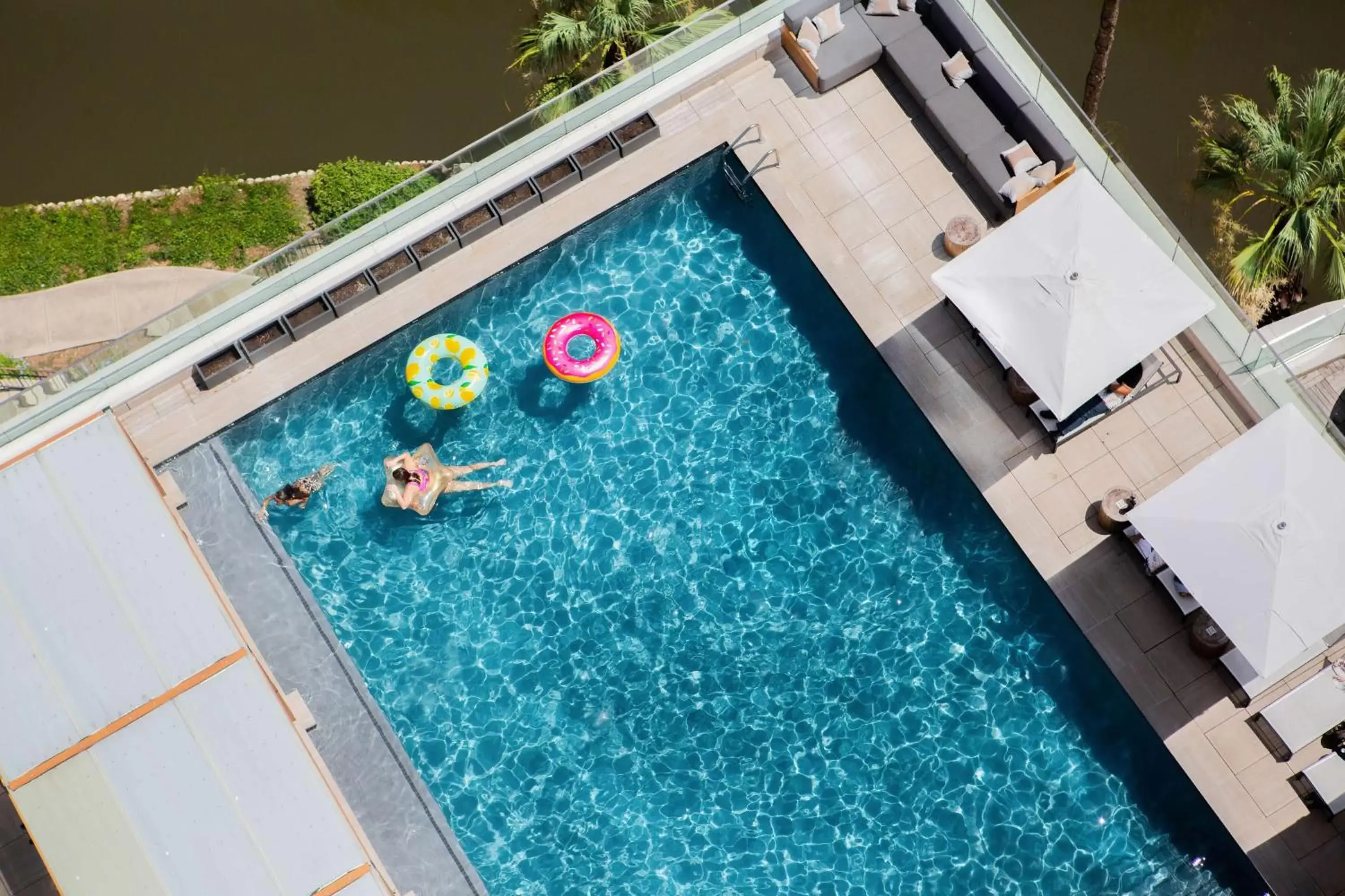 Swimming pool, Pool View in Thompson San Antonio - Riverwalk, part of Hyatt