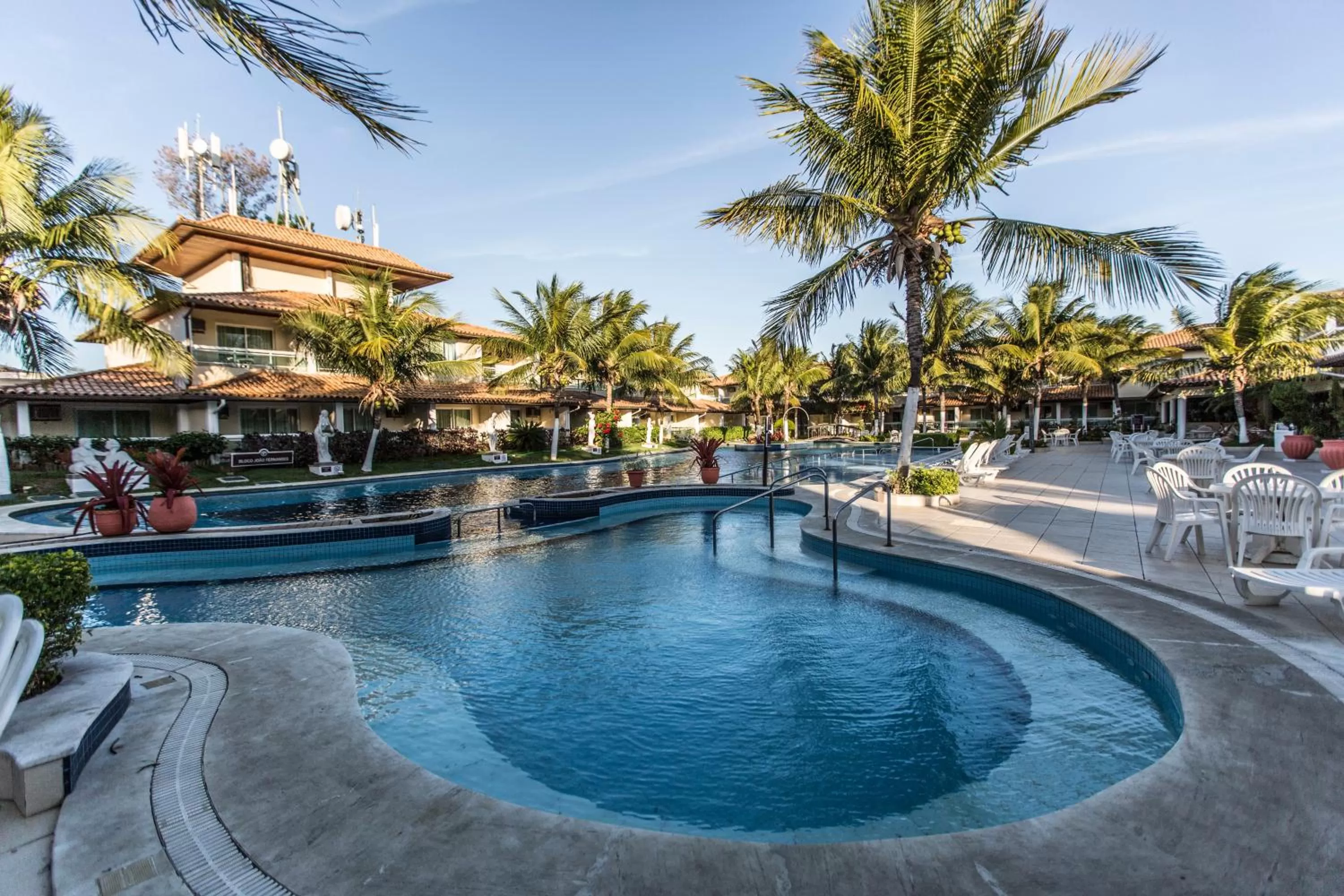 Swimming pool in Hotel Atlântico Búzios Convention