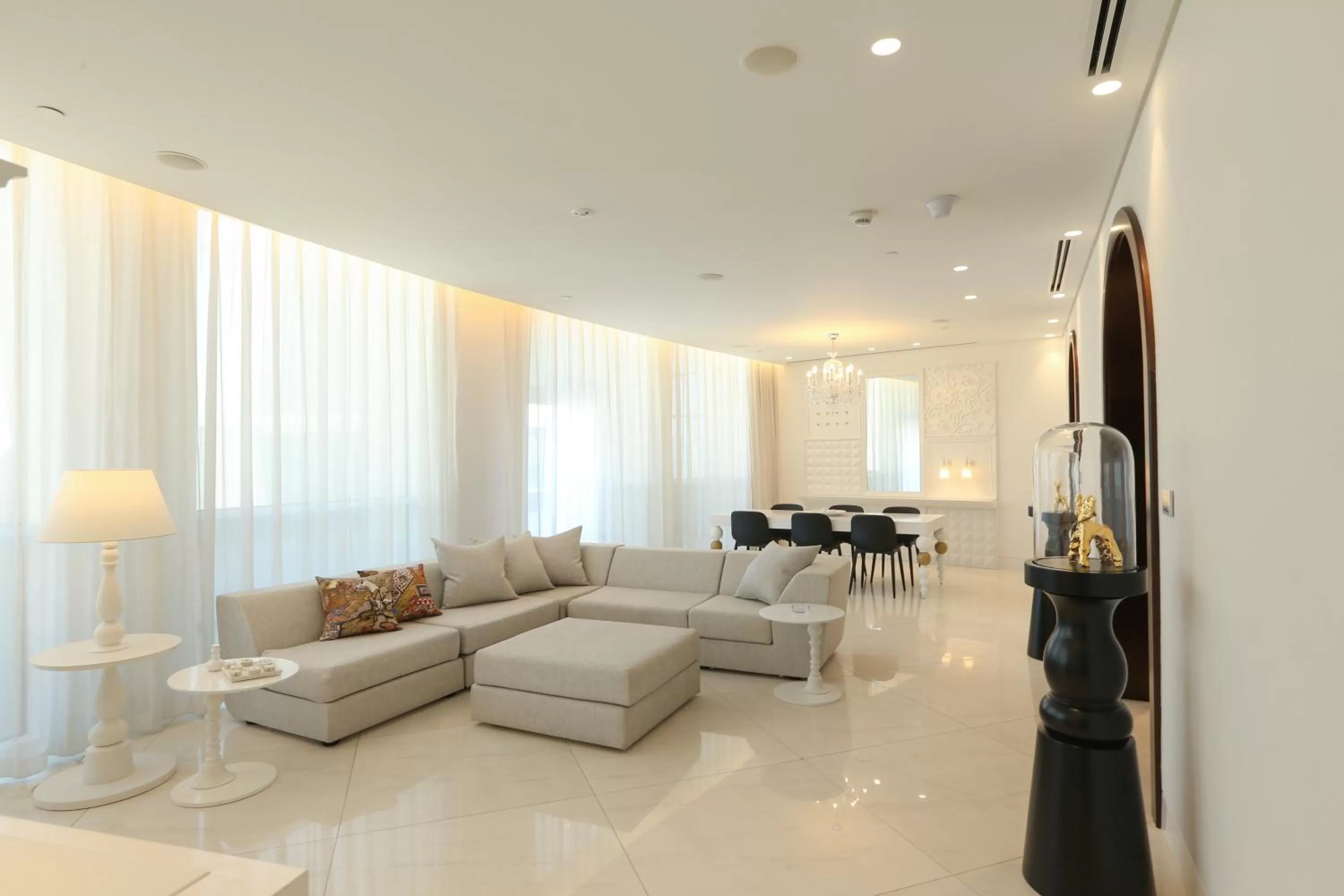 Living room in Mondrian Doha