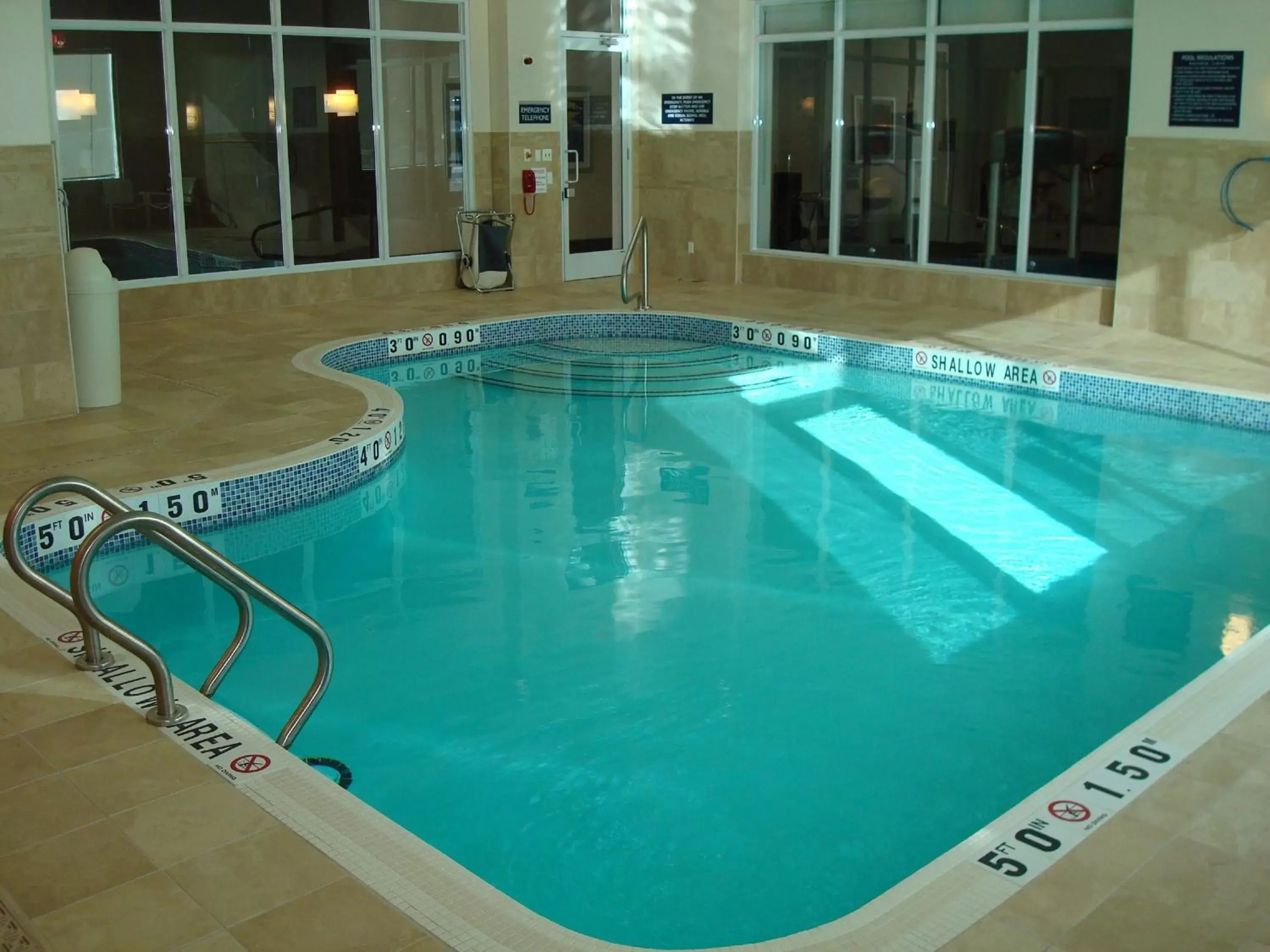 Swimming Pool in Holiday Inn Express Hotel & Suites Toronto - Markham, an IHG Hotel