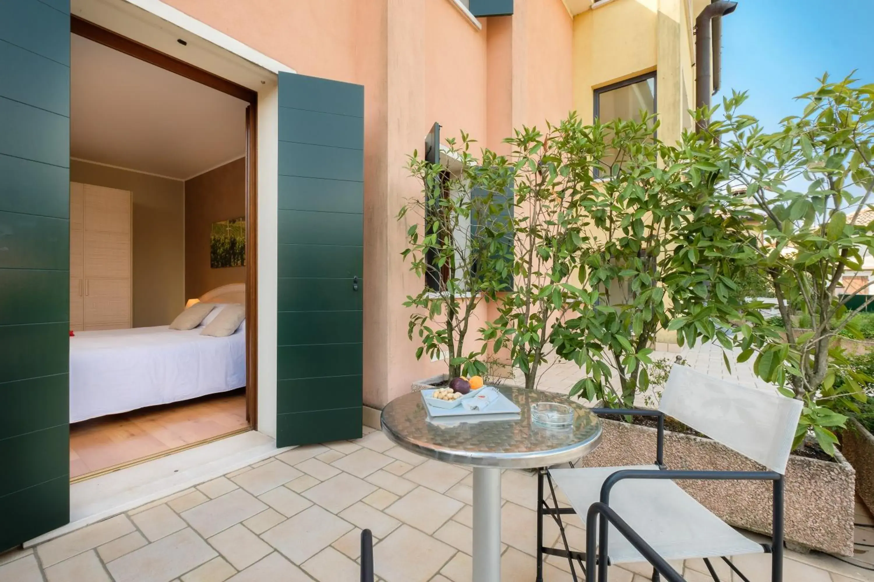 Balcony/Terrace in Wine Hotel San Giacomo Activity & Wellness