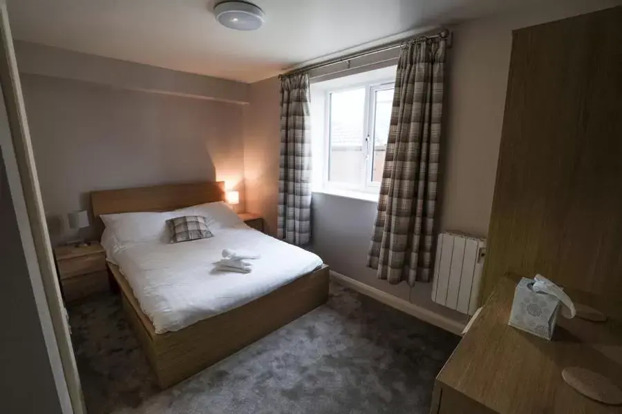 Bedroom, Bed in Morecambe Rooms